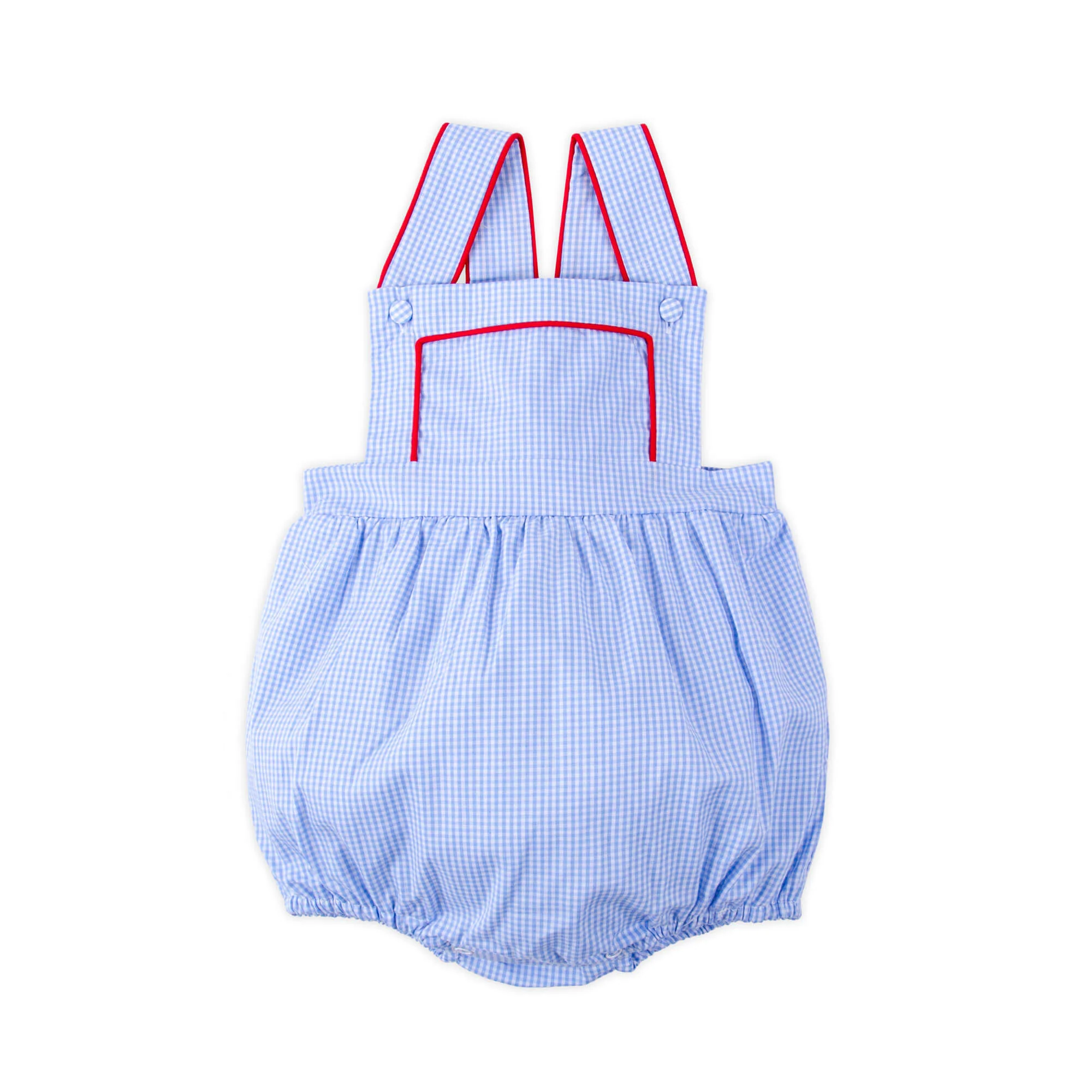 Light Blue Gingham & Red Sun Bubble - Image 3