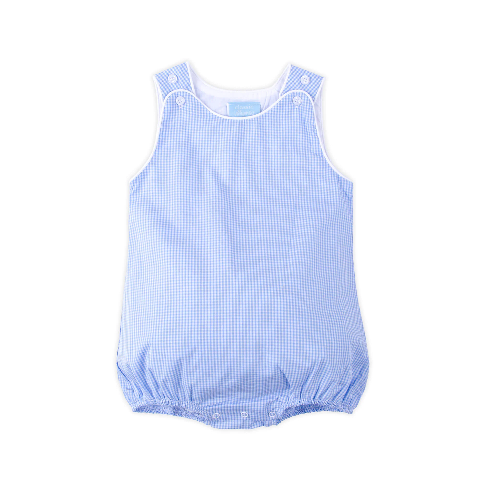 Light Blue Gingham Sun Bubble - Image 2