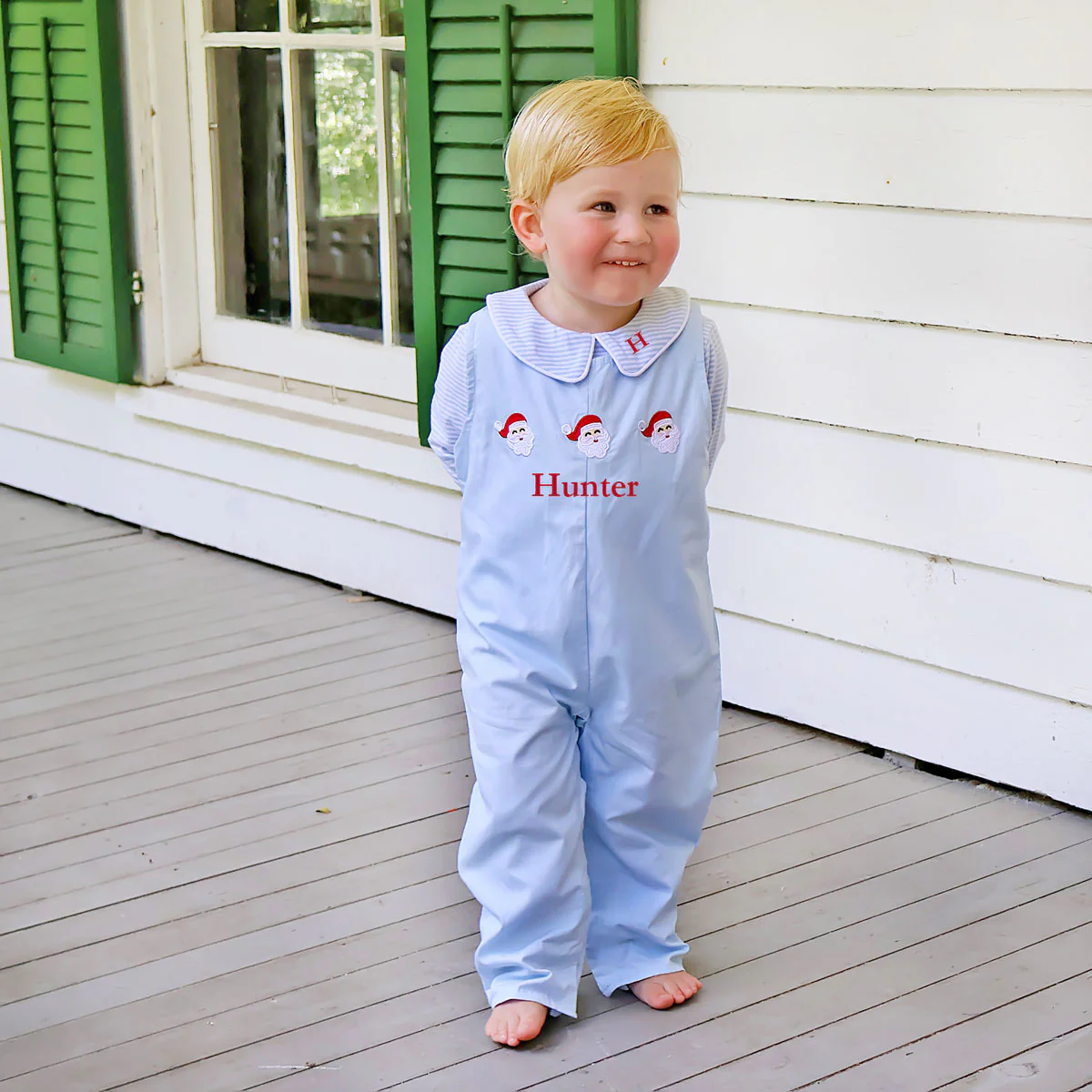 Light Blue Stripe Undershirt - Image 2