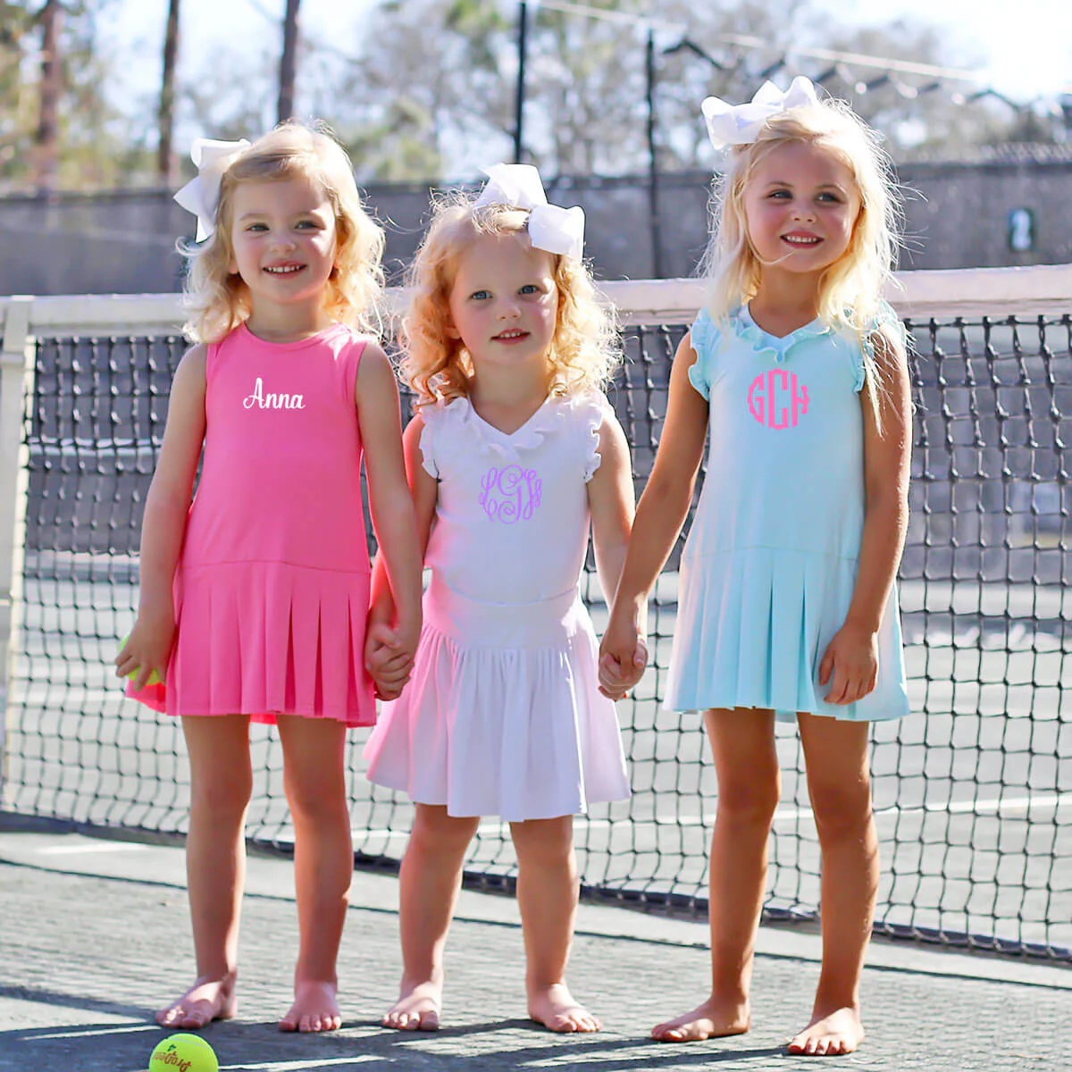 Light Blue Ruffle Tennis Dress - Image 10