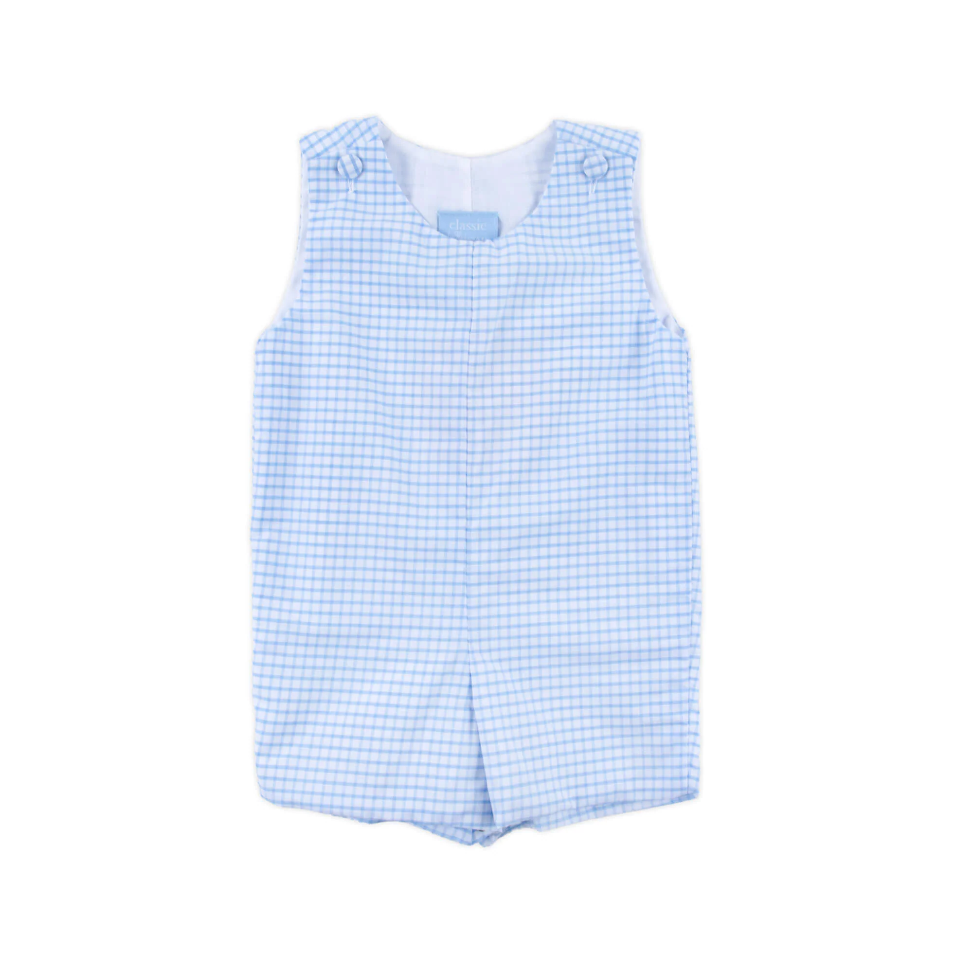 Light Blue Windowpane Jon Jon - Image 4
