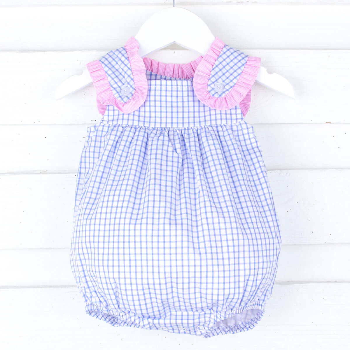 Light Blue Windowpane Lulu Bubble - Image 2