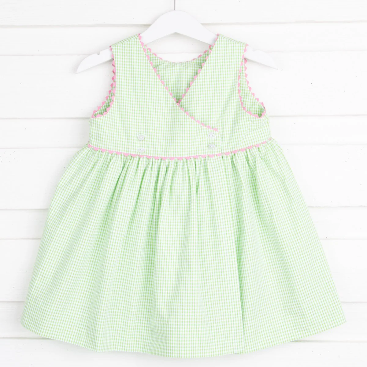 Light Green Seersucker Jumper - Image 3