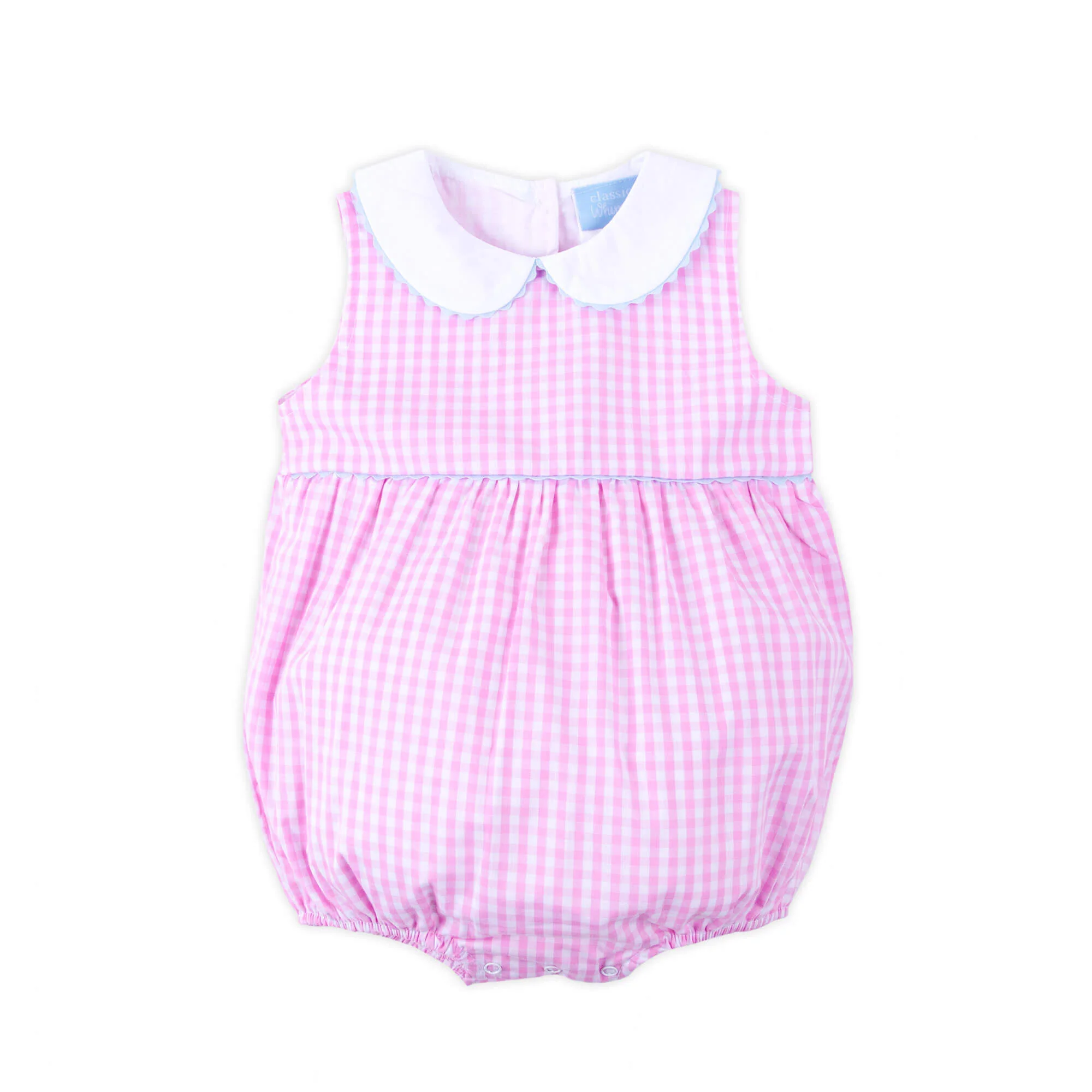 Gingham Heidi Bubble Light Pink - Image 2