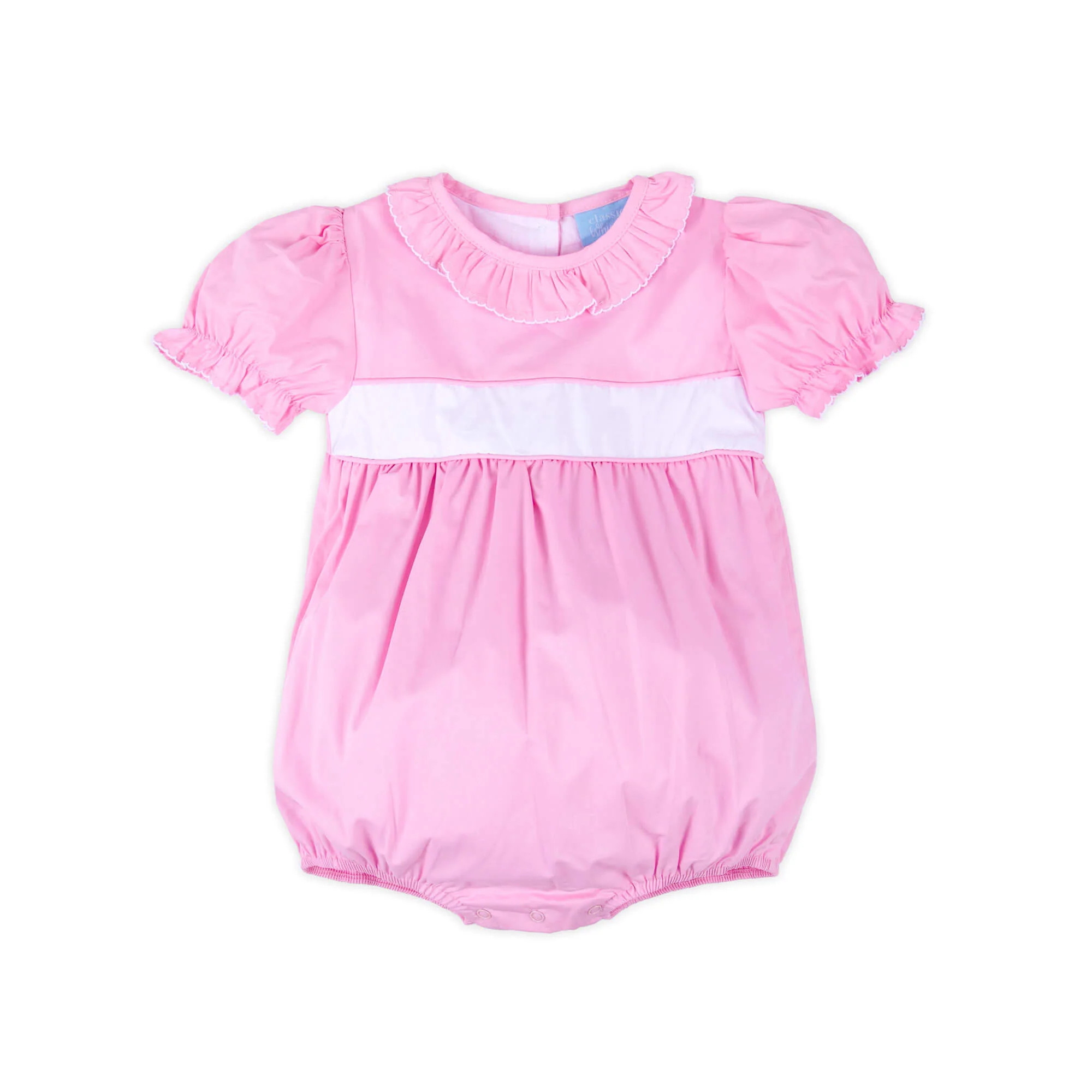 Light Pink Ruffle Collared Bubble - Image 3
