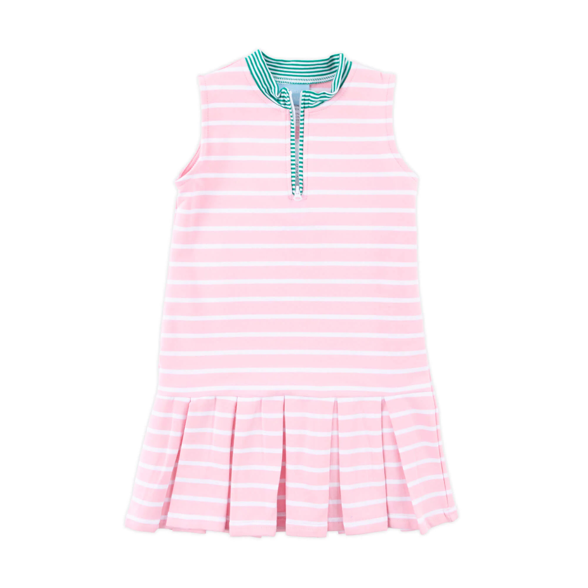 Light Pink Stripe Tennis Dress - Image 4