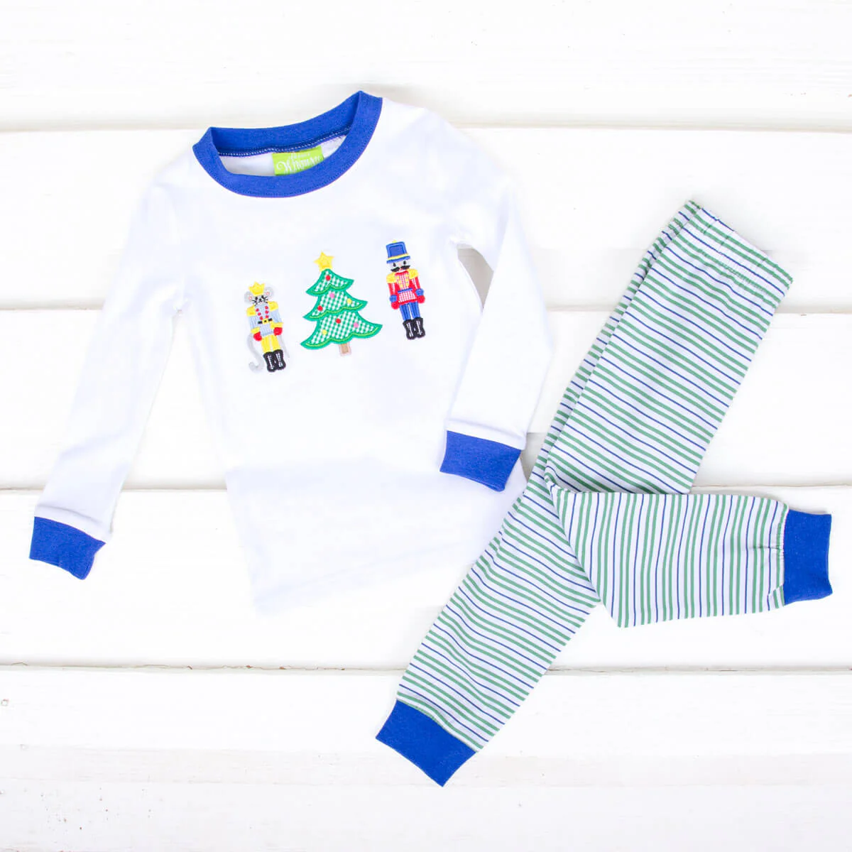 Nutcracker Blue Stripe Pajamas - Image 4