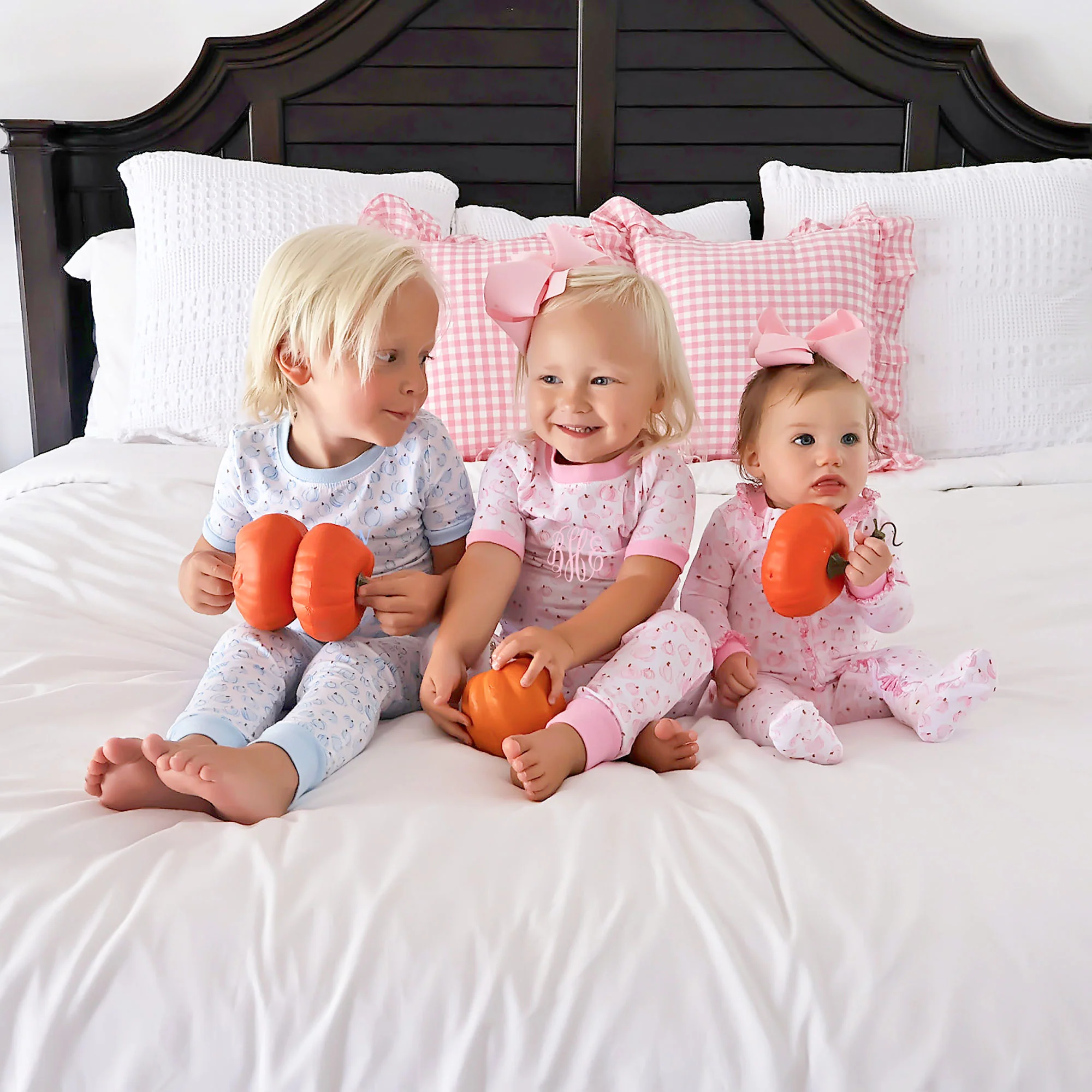 Little Pumpkin Patch Pink Pajamas - Image 3