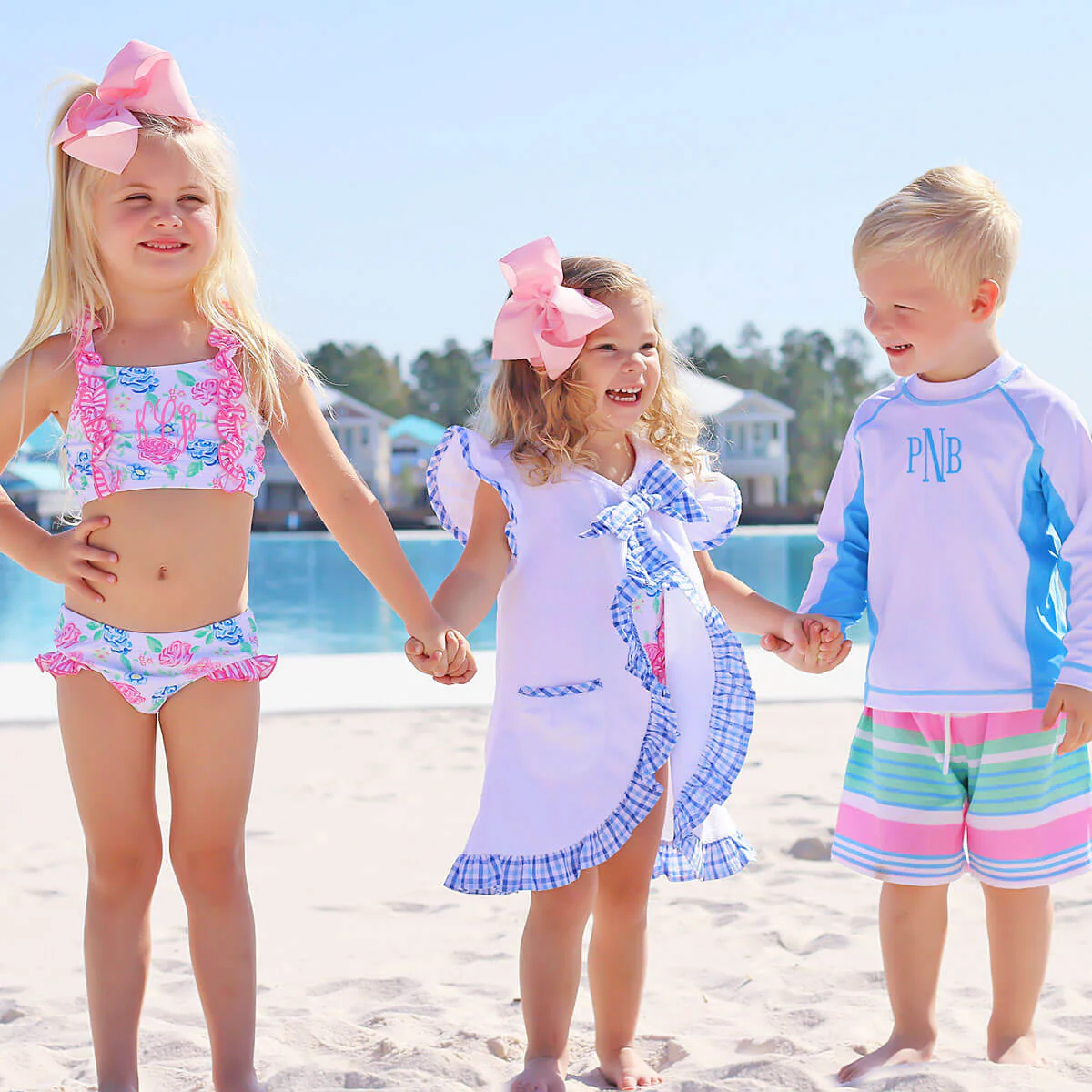 Long Sleeve Rash Guard White and Blue - Image 6