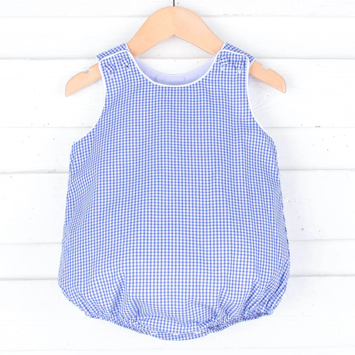 Royal Blue Gingham Sun Bubble - Image 2