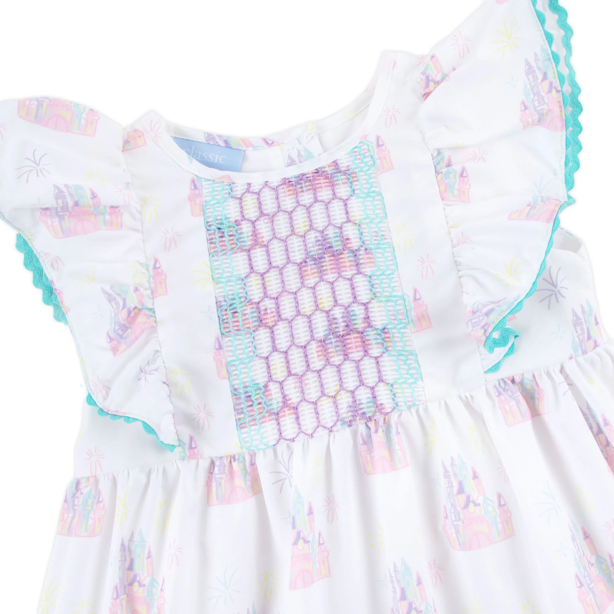 Magical Castle Smocked Rachel Dress - Image 2