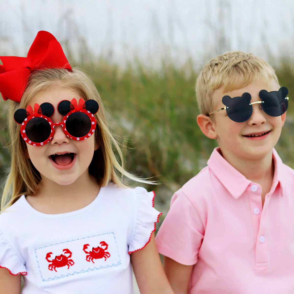 Magical Mouse Ears Youth Gold Sunglasses - Image 7