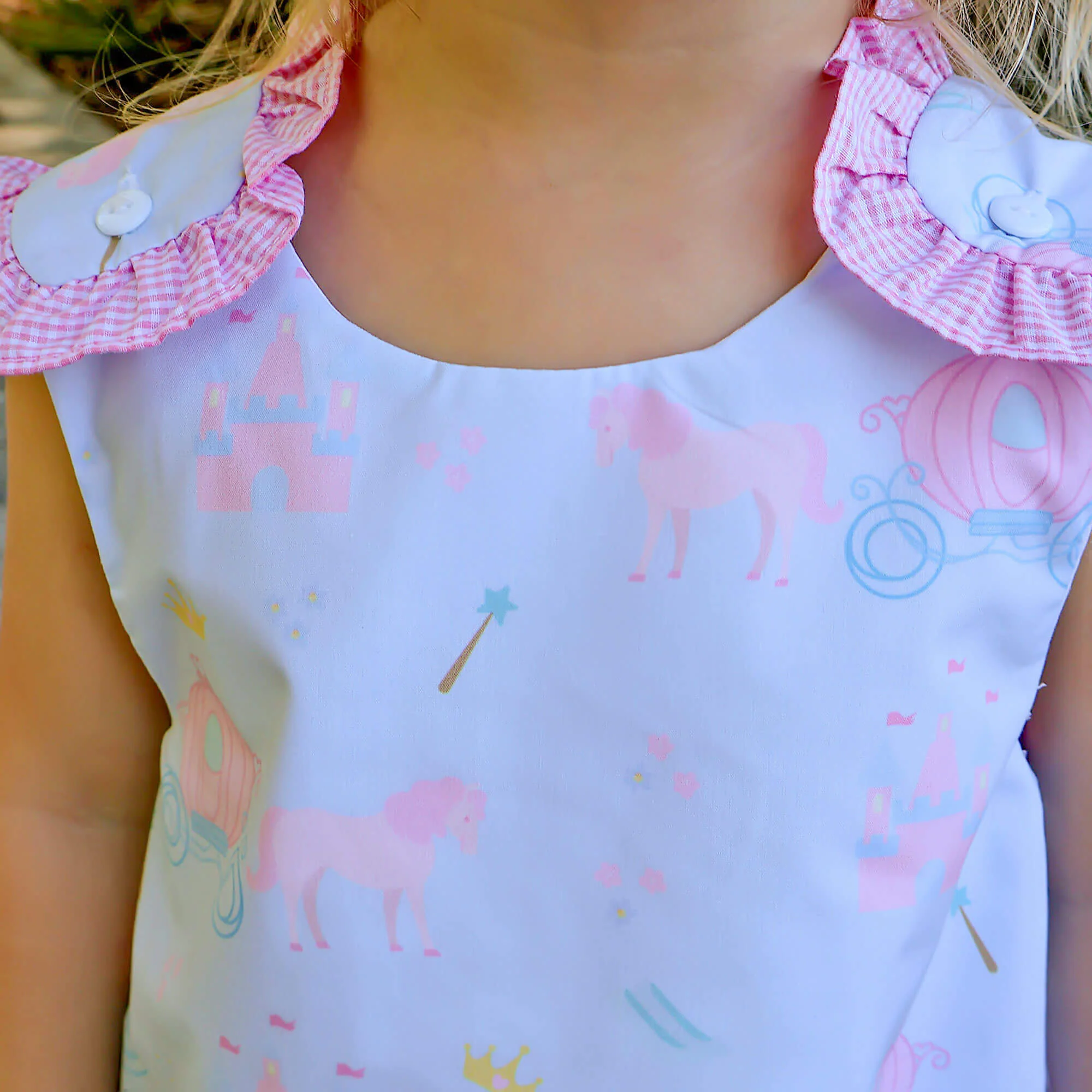 Magical Princess Light Blue Popover Set - Image 4