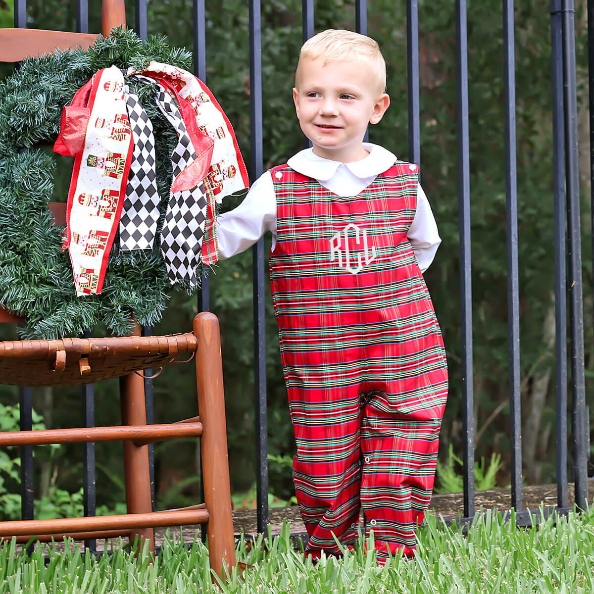 Manchester Plaid Red Longall - Image 3