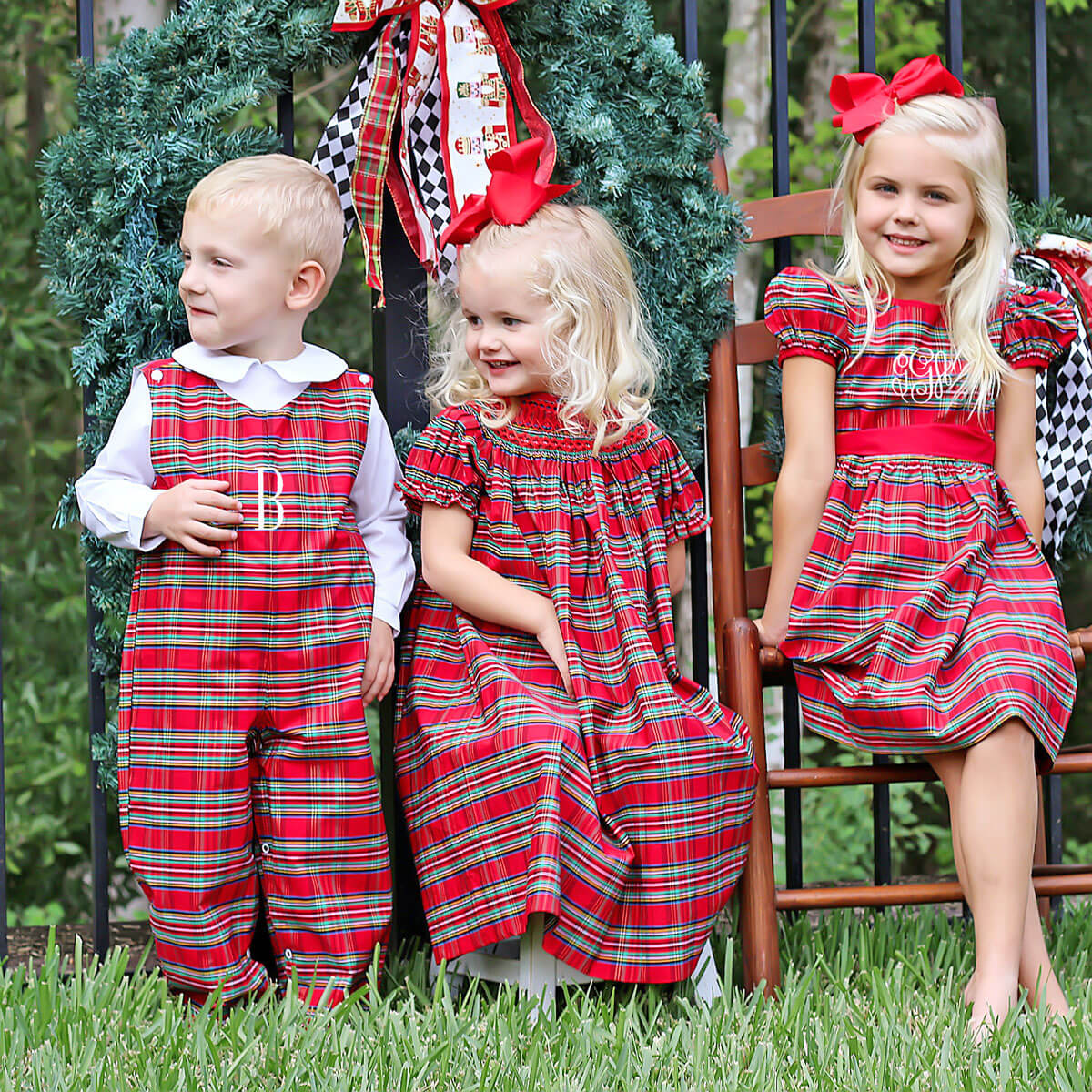 Manchester Plaid Red Longall - Image 5