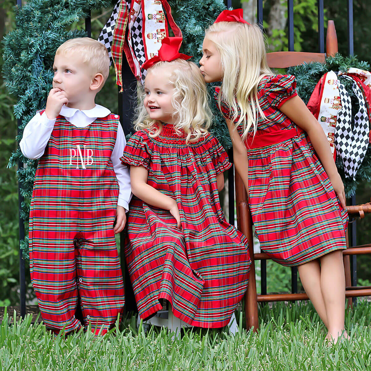 Manchester Plaid Red Longall - Image 6