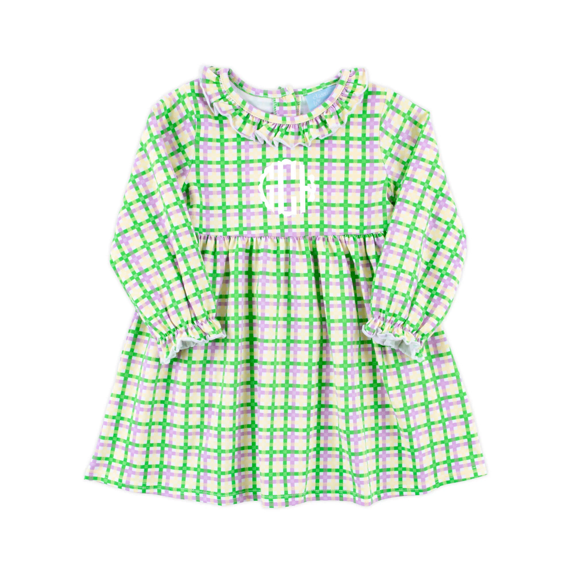 Mardi Gras Plaid Eden Dress - Image 3