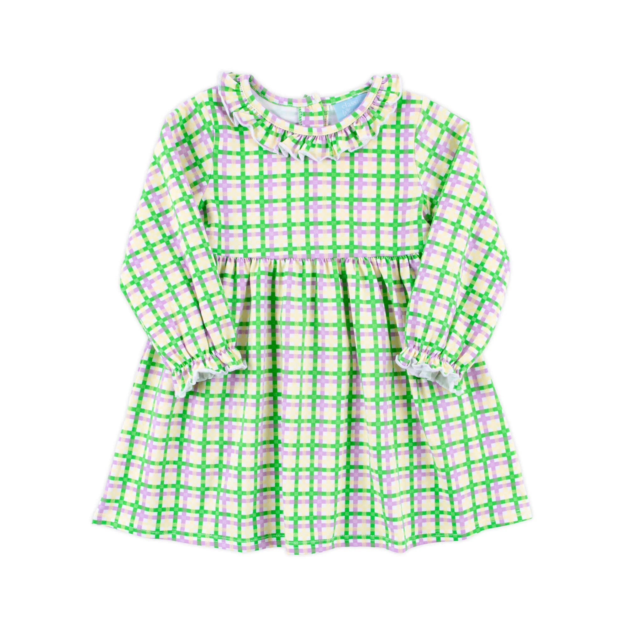 Mardi Gras Plaid Eden Dress - Image 5
