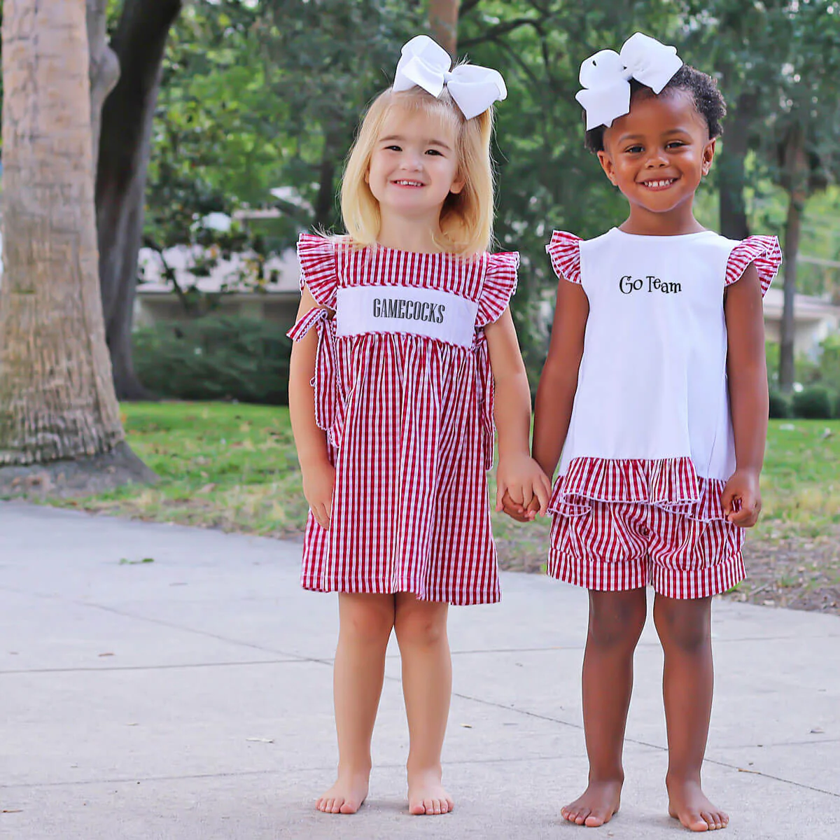 Maroon Gingham Avery Dress - Image 5