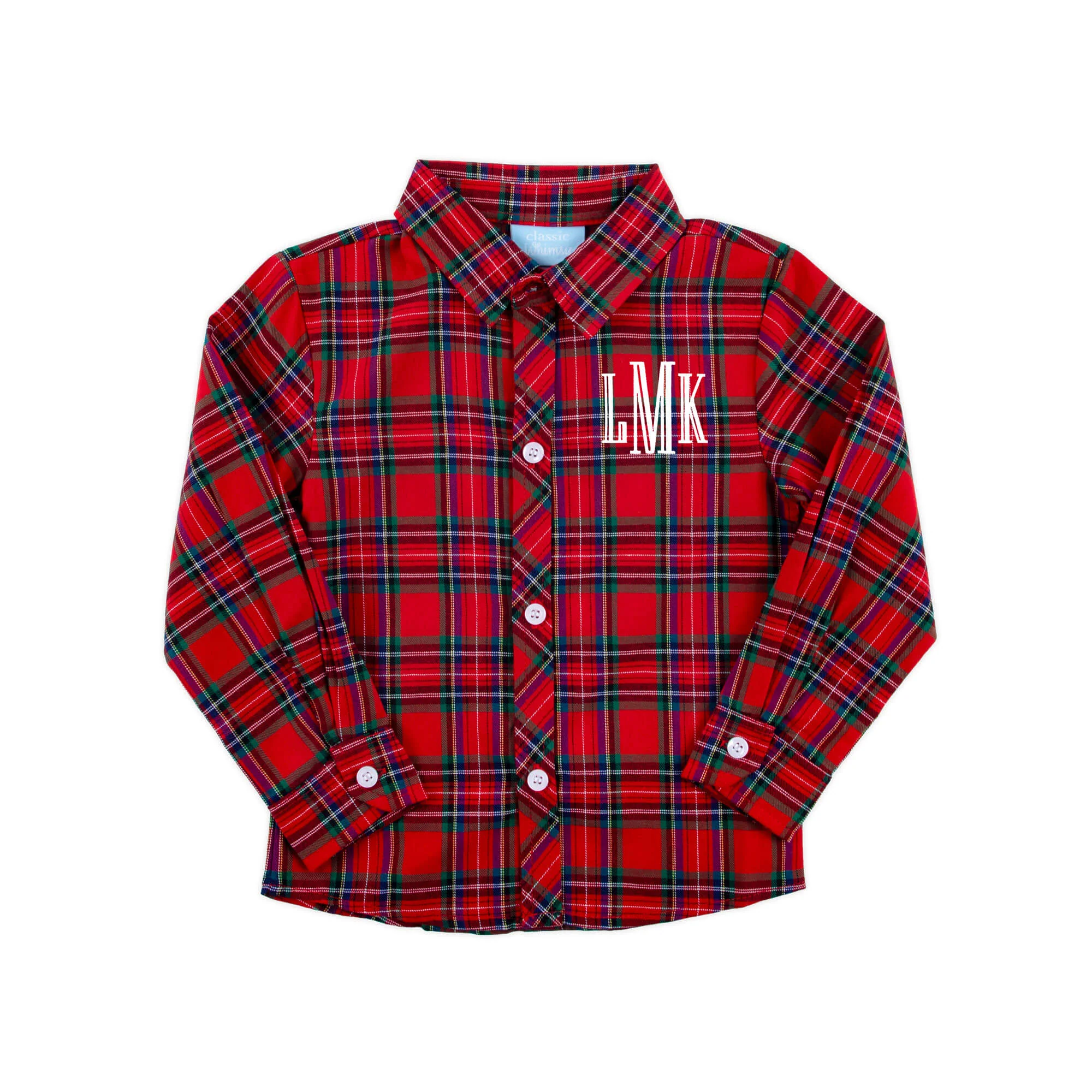 Middleton Plaid Red Button Down Shirt - Image 2
