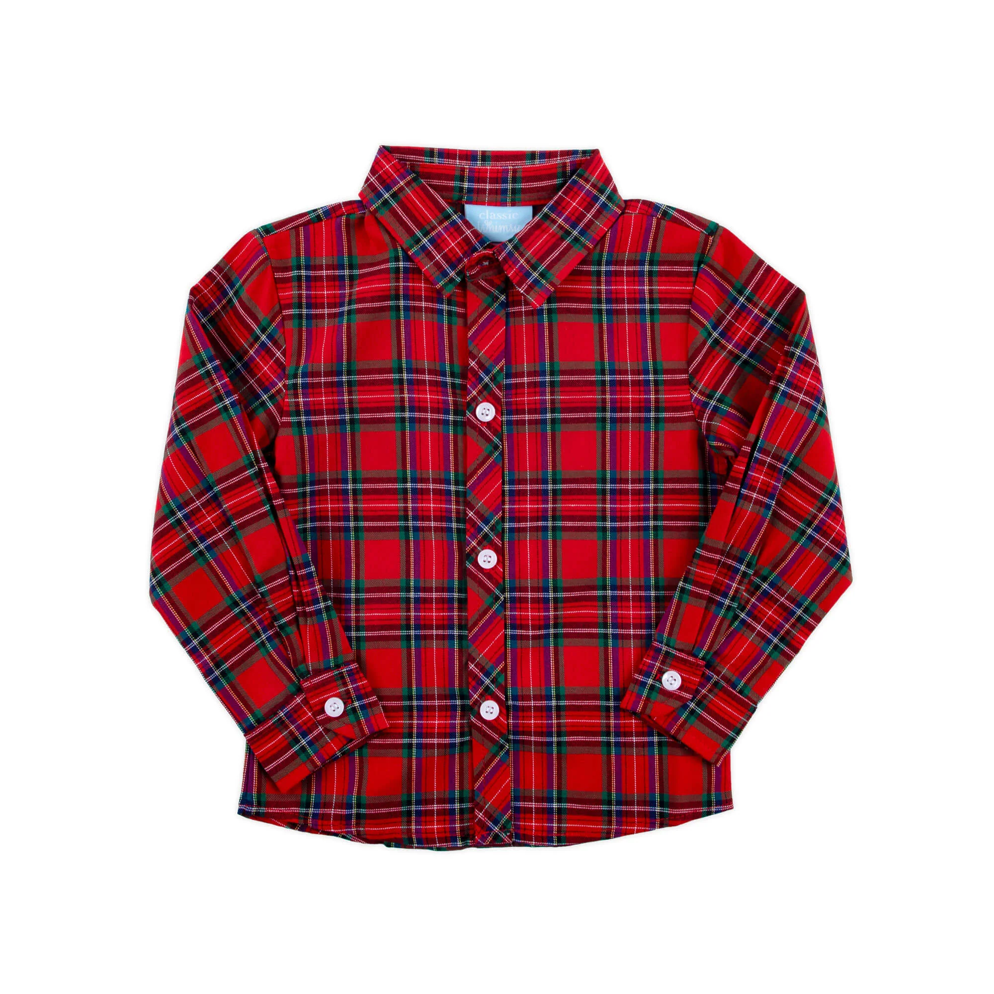 Middleton Plaid Red Button Down Shirt - Image 4