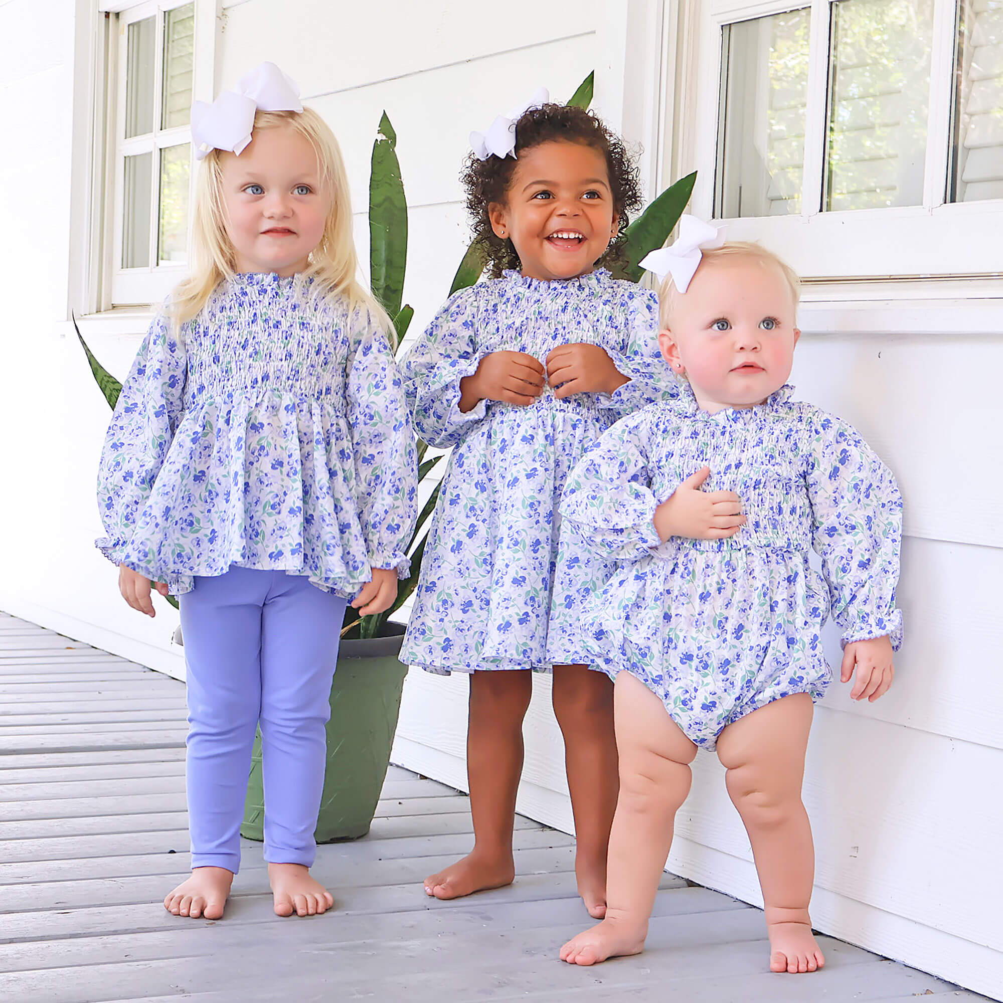 Duke Garden Blue Ariella Dress - Image 4