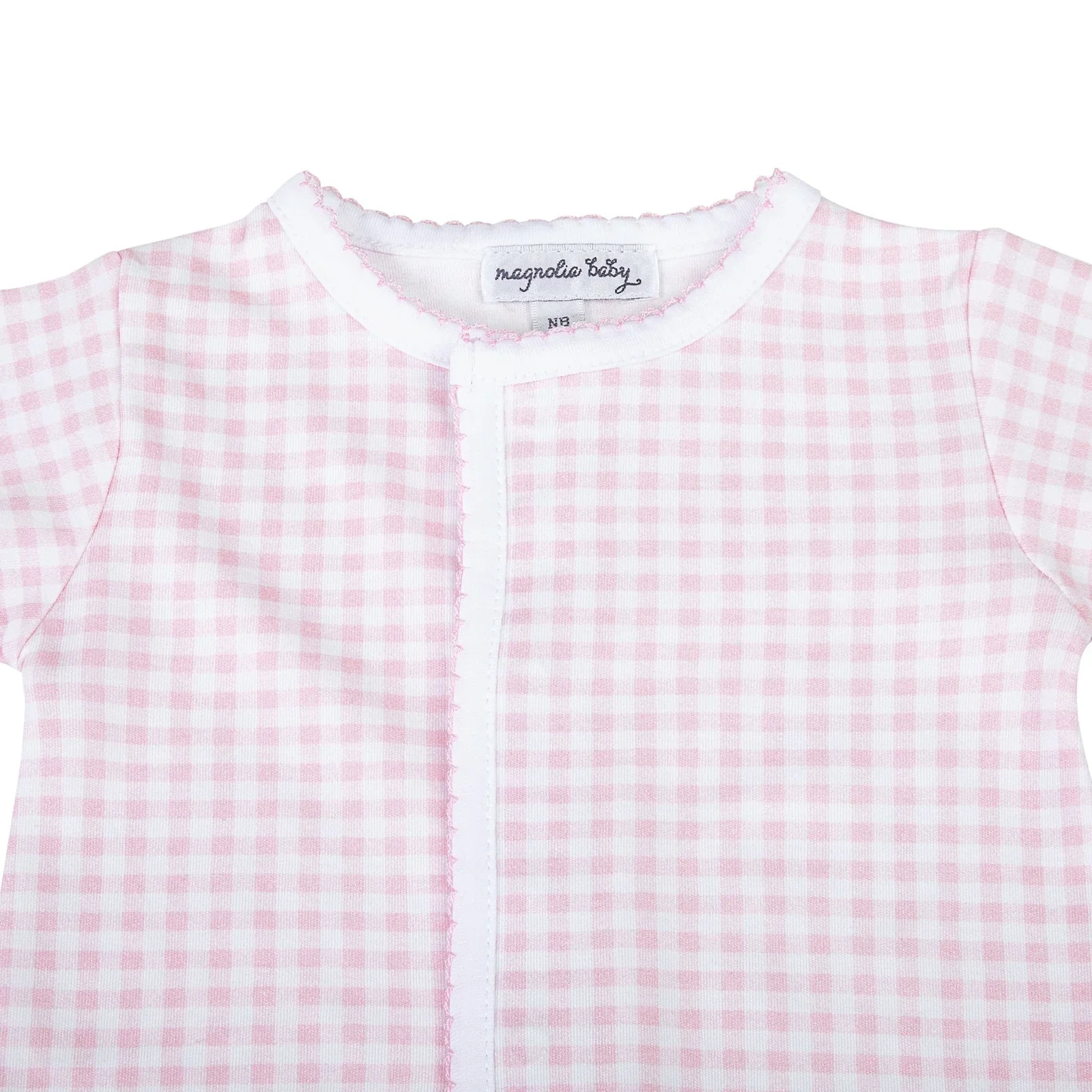 Mini Checks Knit Basic Converter Gown - Image 5