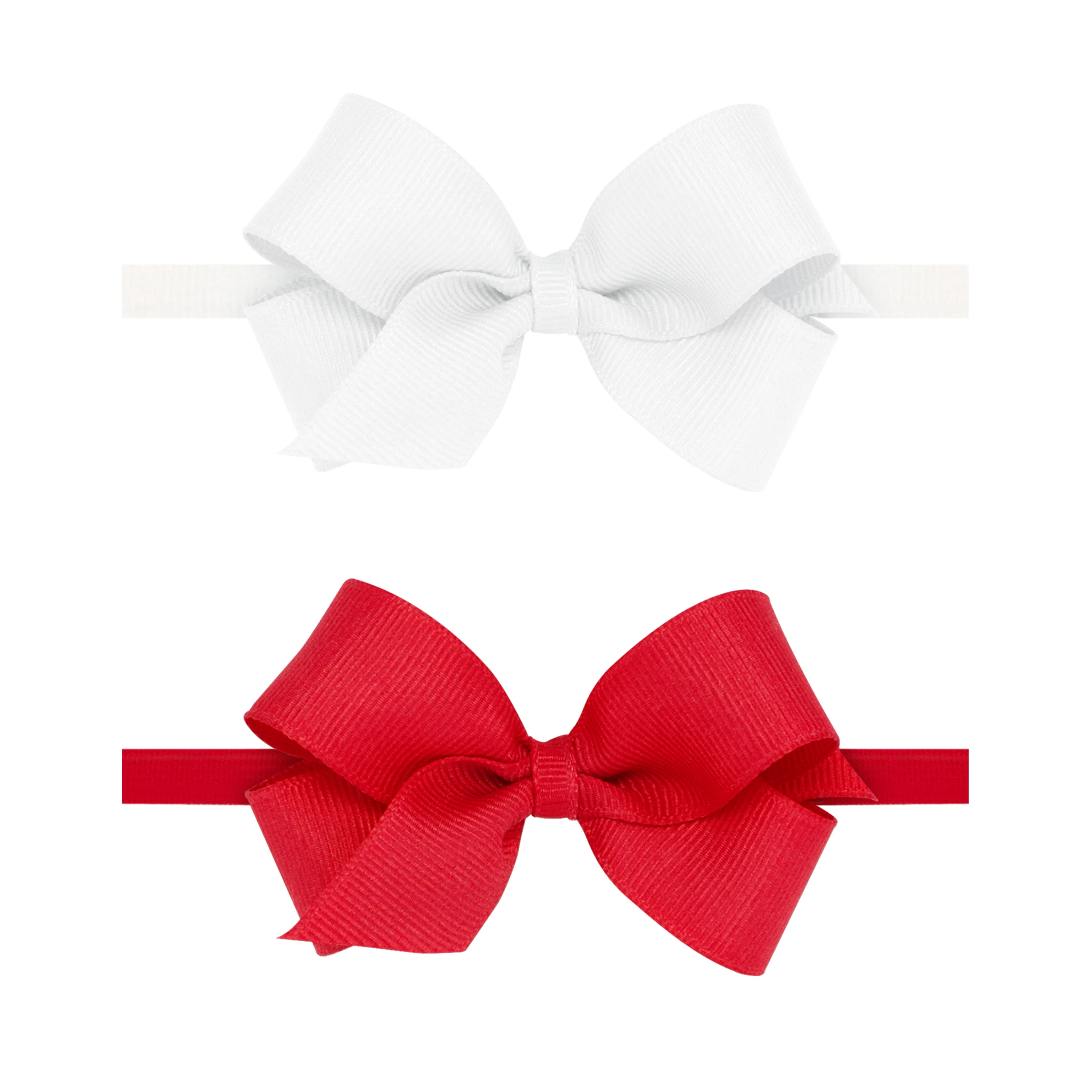 Mini Grosgrain Two Pack Headband Bows - Image 3