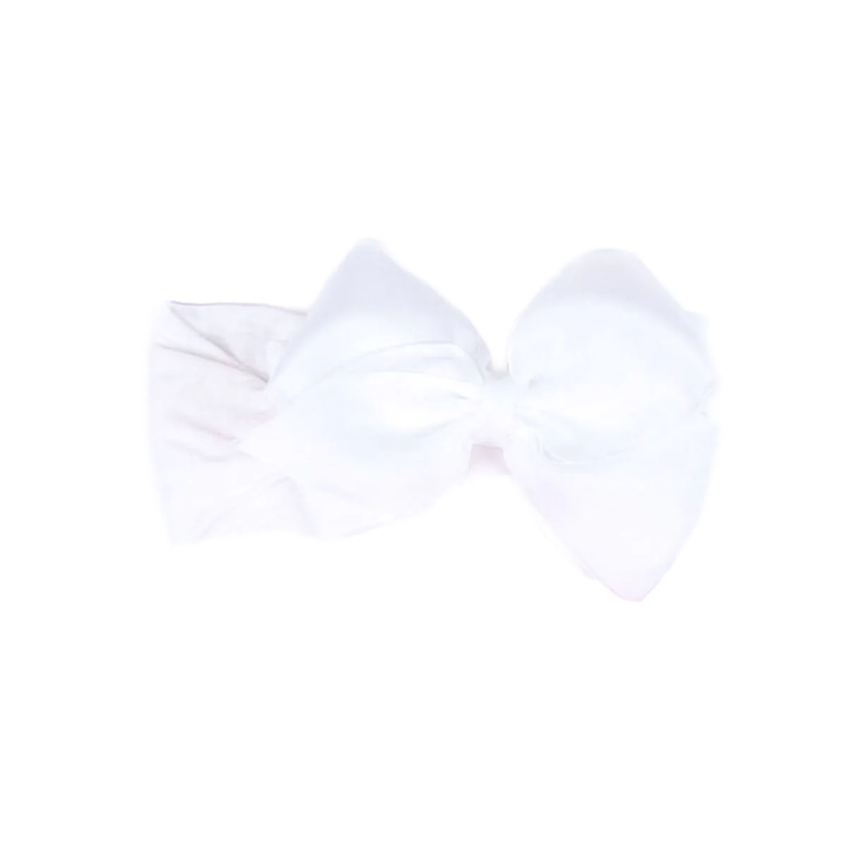 Mini King Organza Overlay Bow Baby Band - Image 5