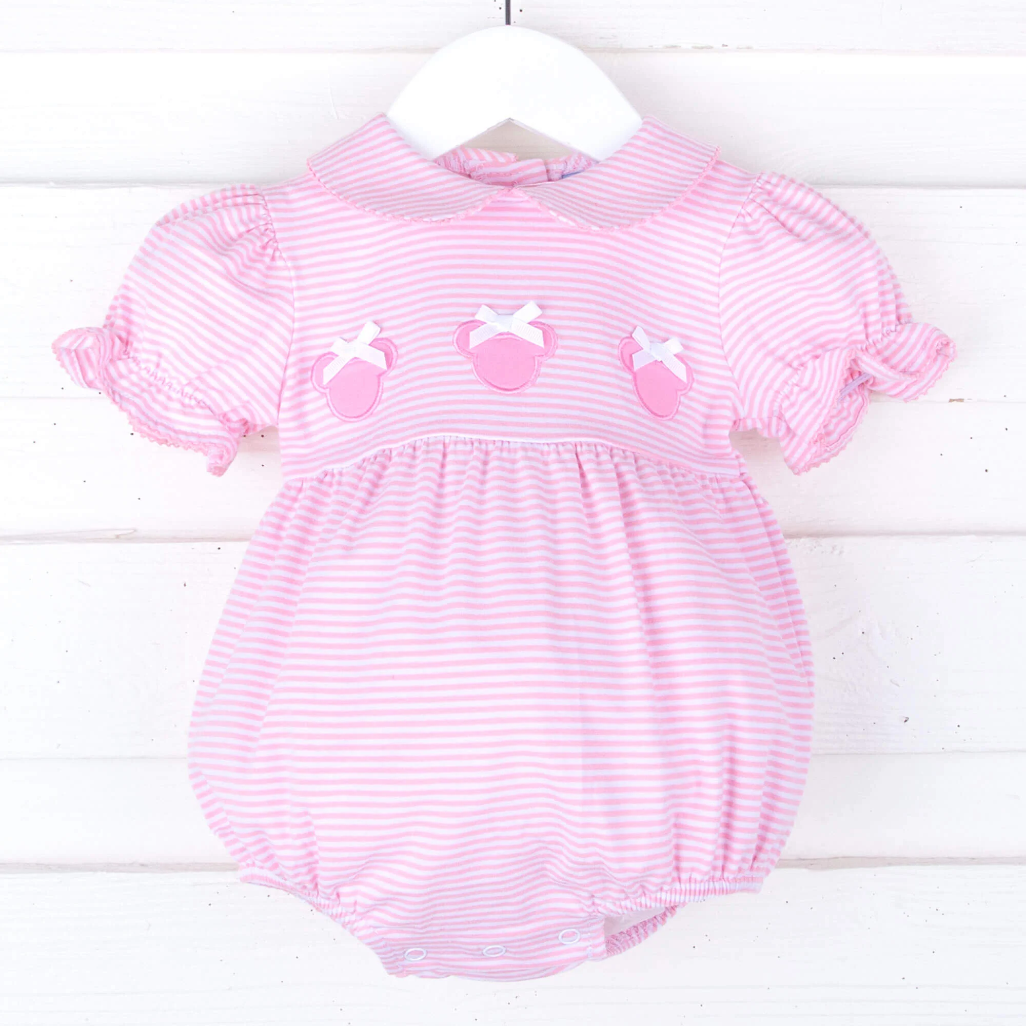 Mouse Ears Pink Stripe Riley Bubble - Image 4