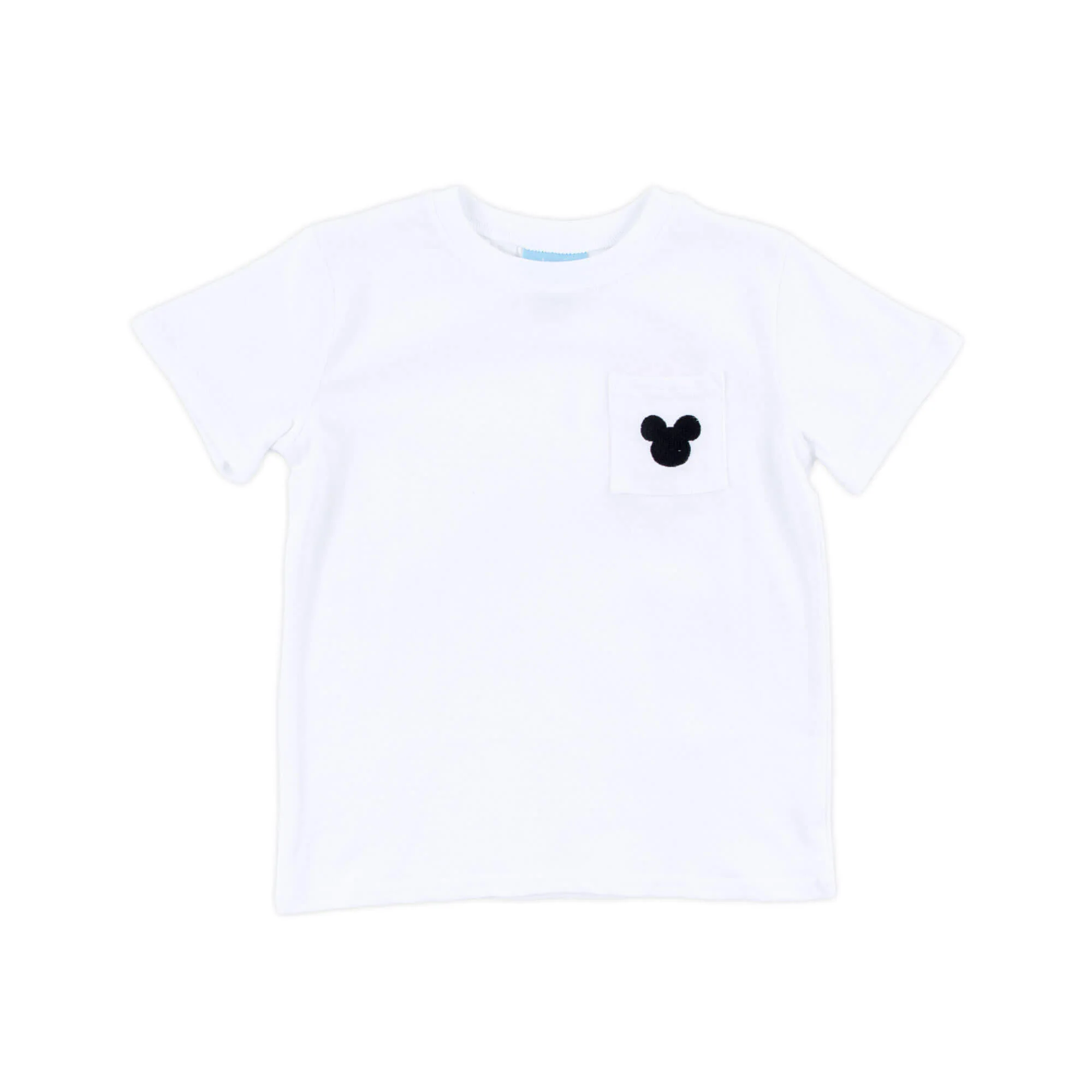 Mouse Ears White Short Sleeve Pocket Shirt - Image 2
