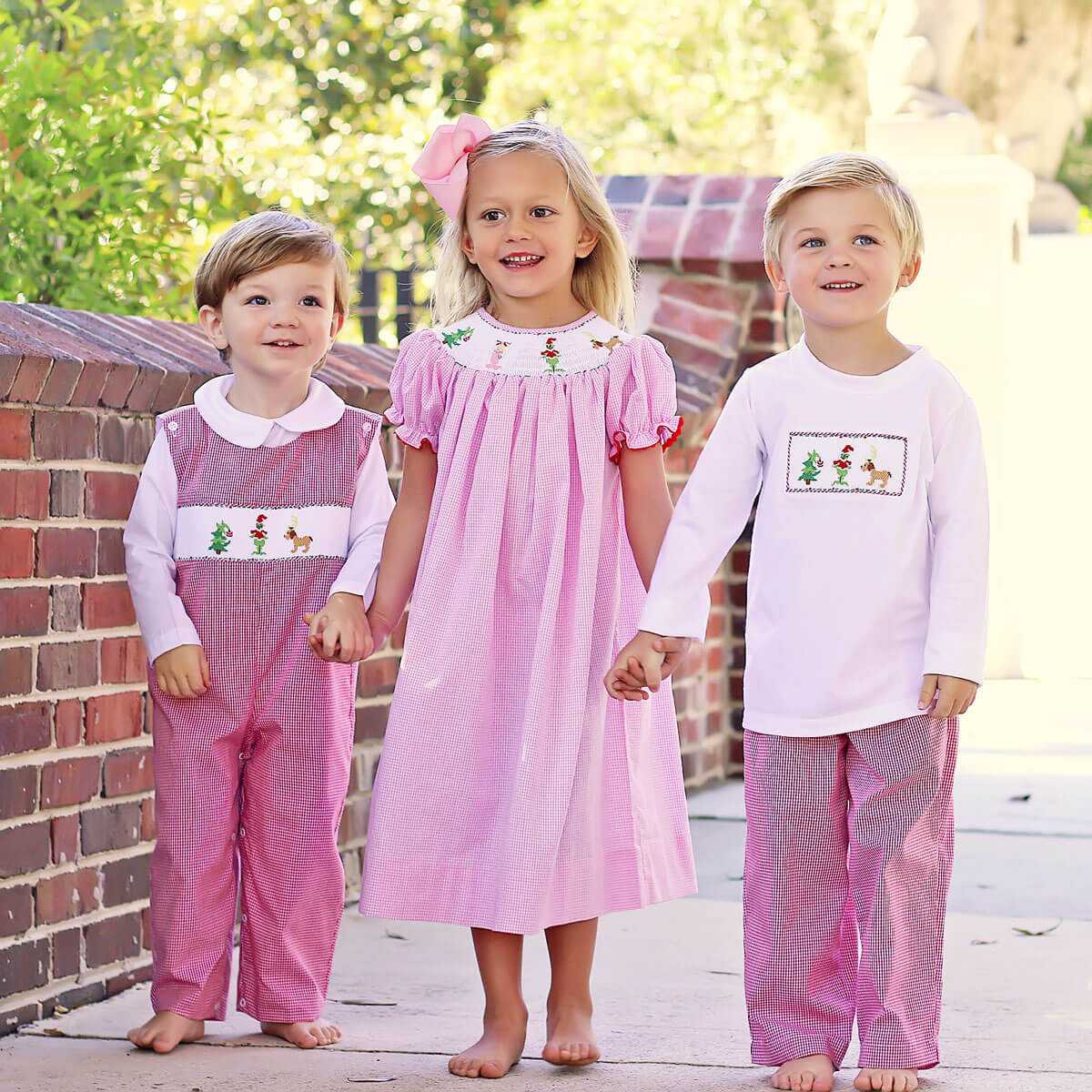 Mr. Grouch Smocked Bishop Dress - Image 4