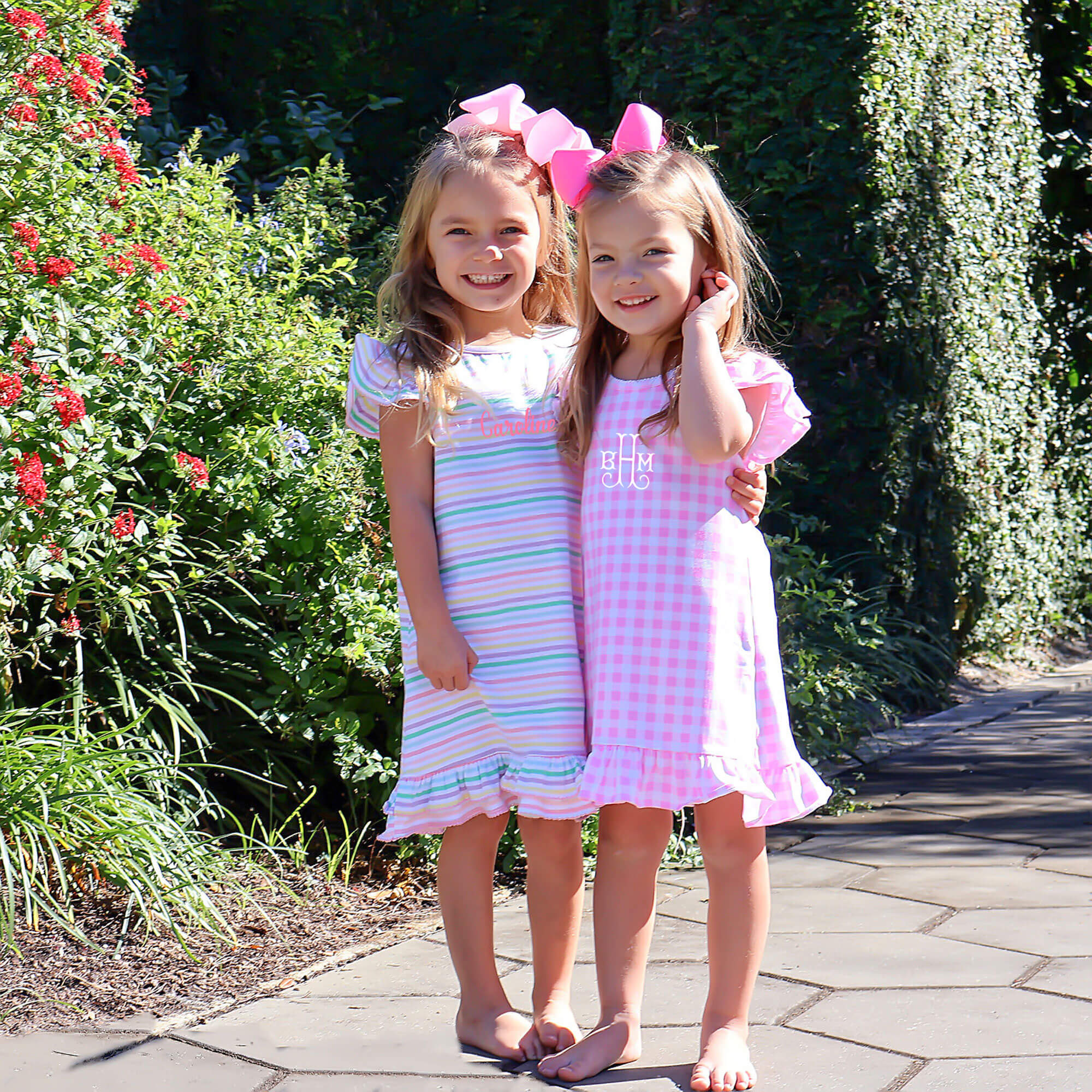 Pastel Pink Stripe Milly Dress - Image 3
