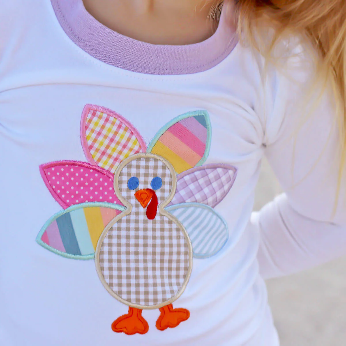 Turkey Multi Stripe Lavender Pajamas - Image 2