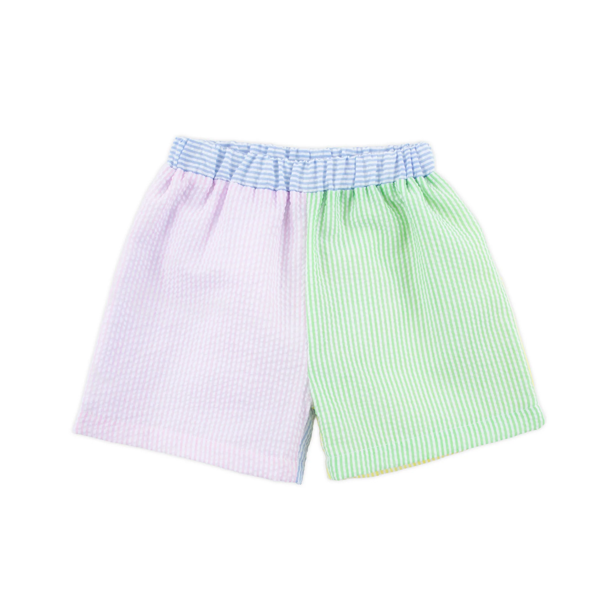 Multi Stripe Seersucker Shorts - Image 6
