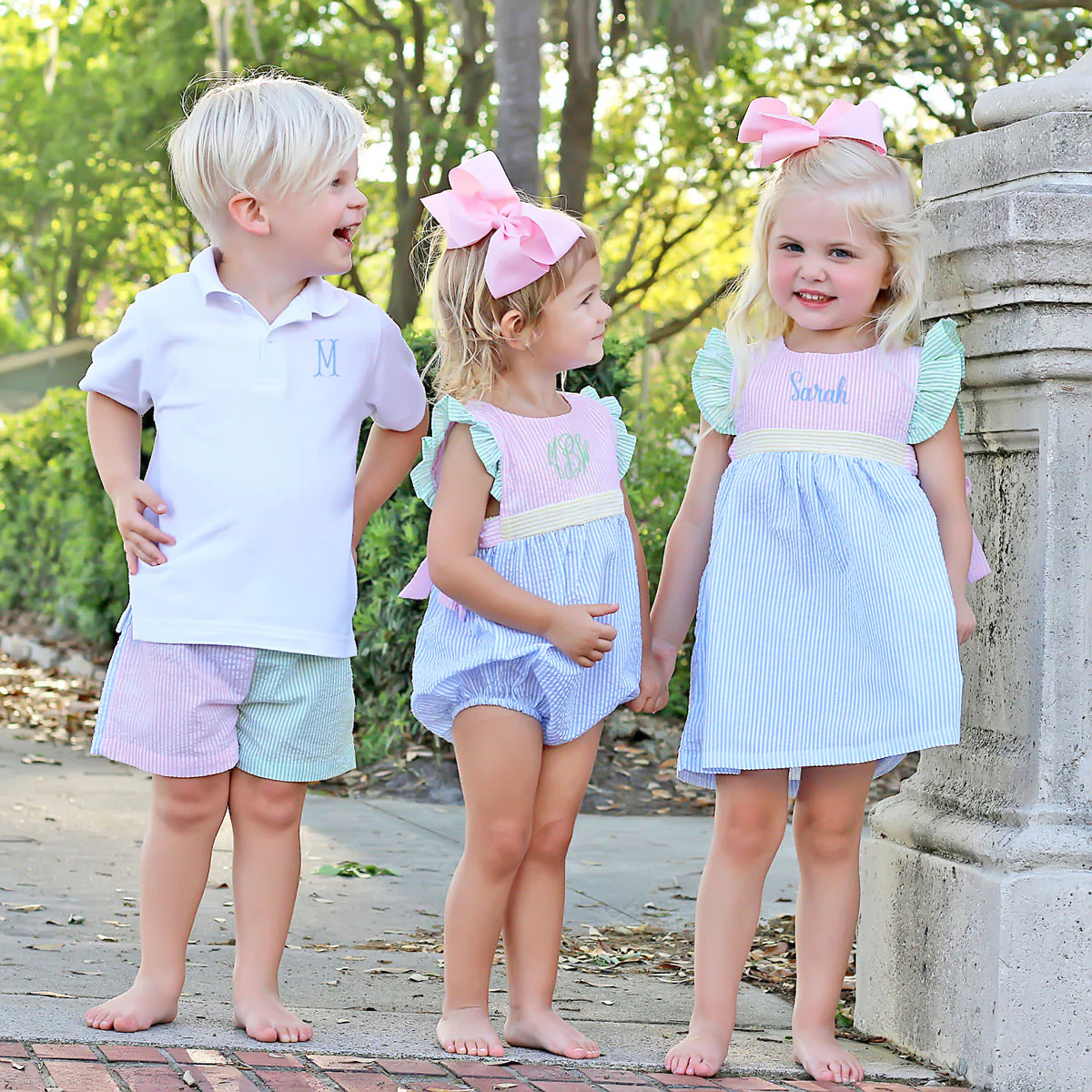 Multi Stripe Seersucker Shorts - Image 8