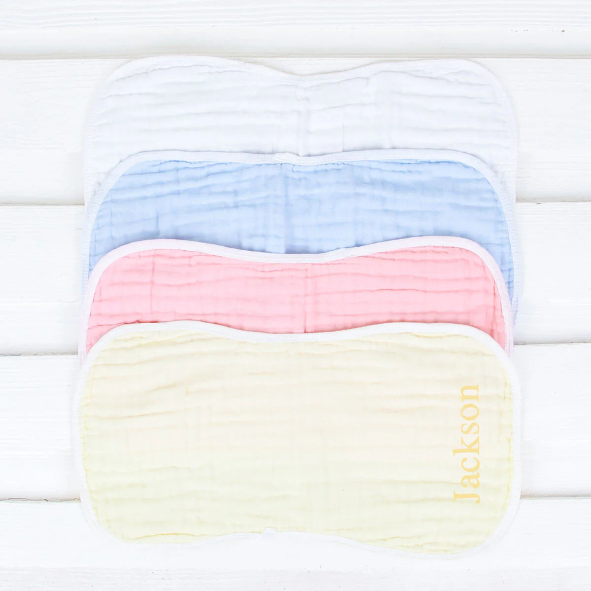 Muslin Baby Burp Cloth - Image 2