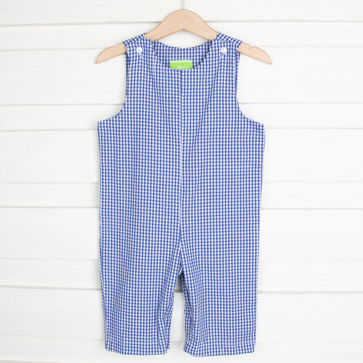 Nautical Blue Gingham Longall - Image 2