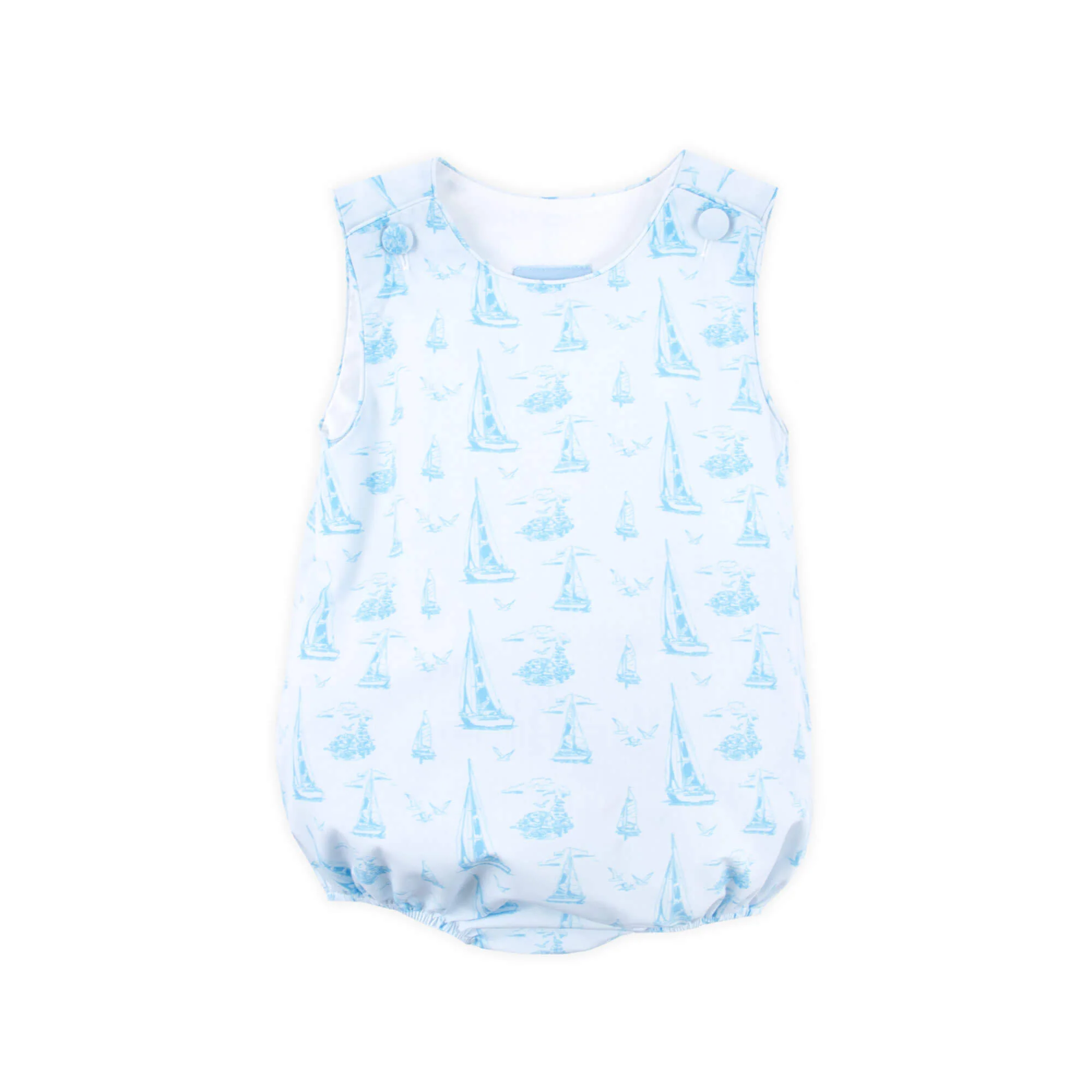 Nautical Blue Sailboat Sun Bubble - Image 2
