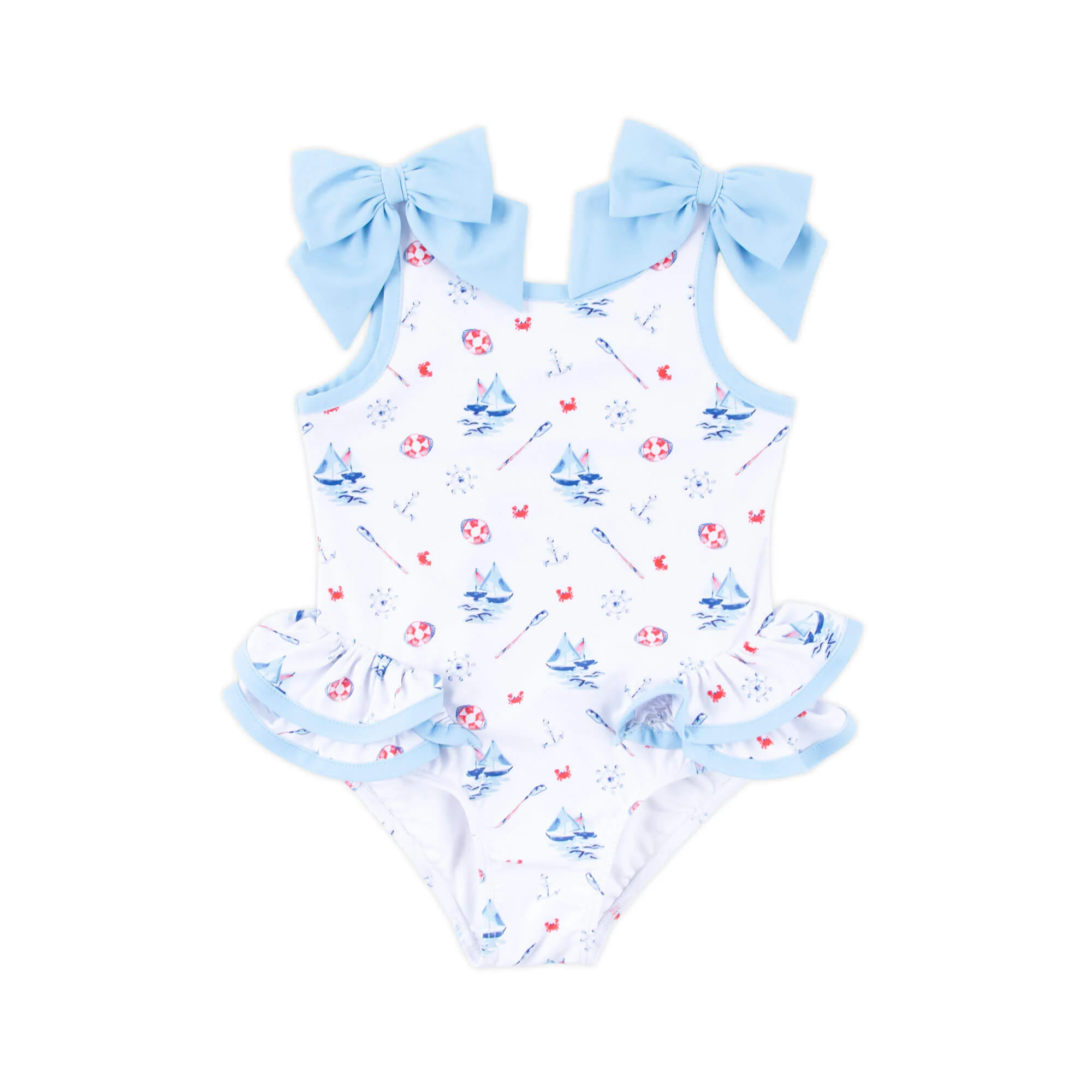 Nautical One Piece Swimsuit - Image 4