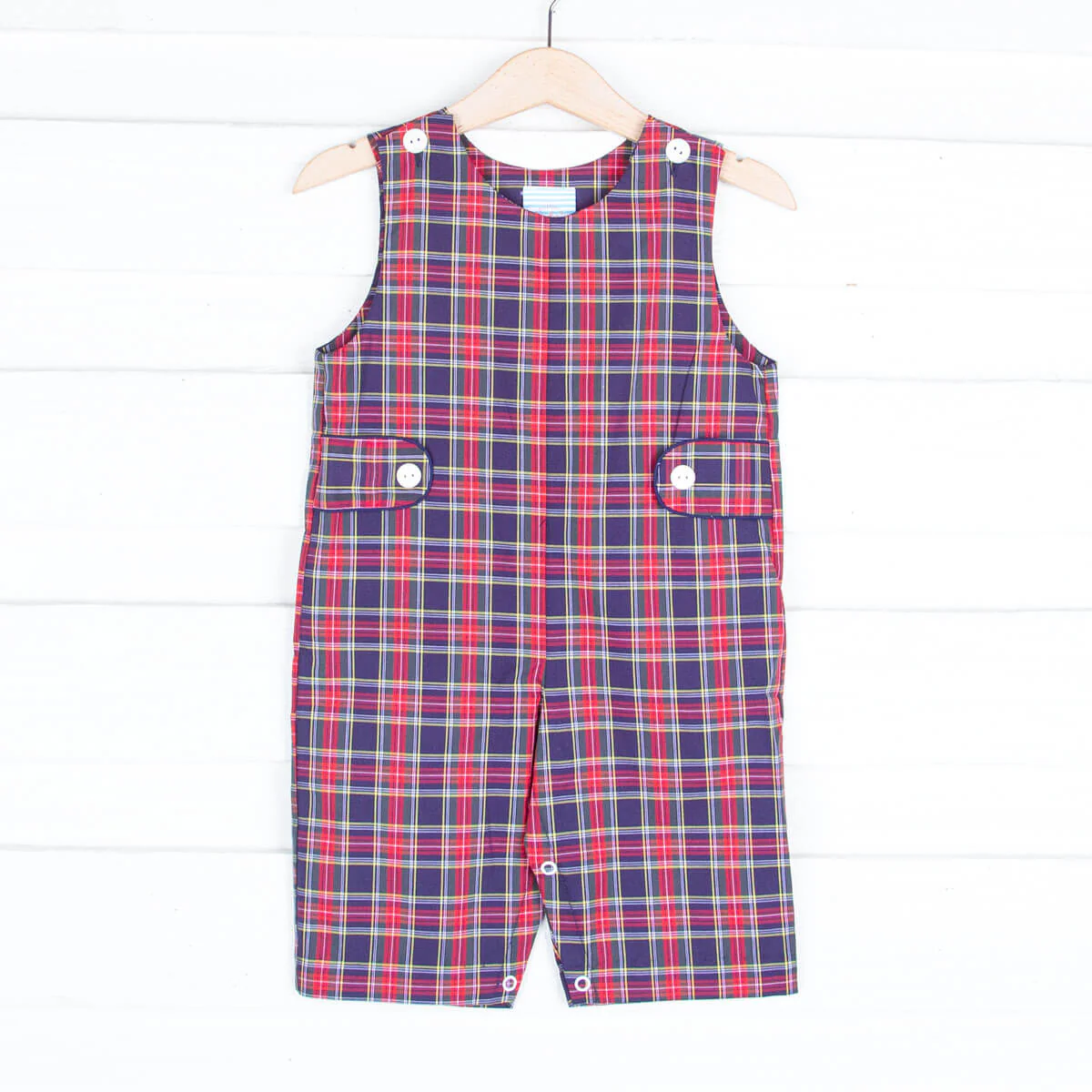 Vermont Plaid Longall with Tabs - Image 2