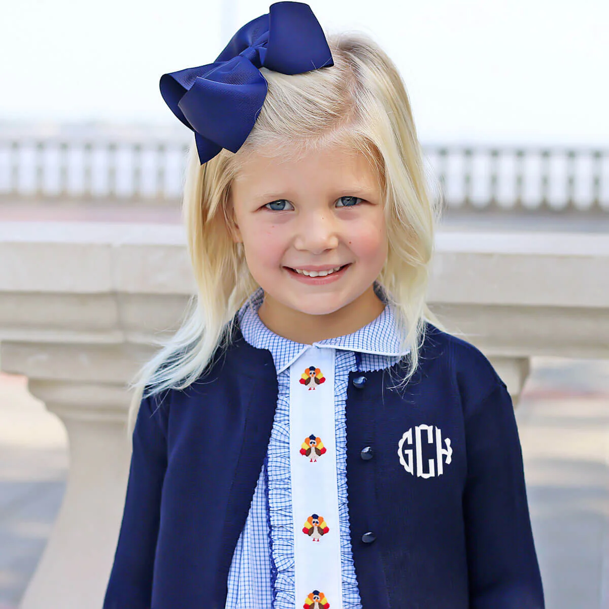 Button Up Sweater Navy - Image 5