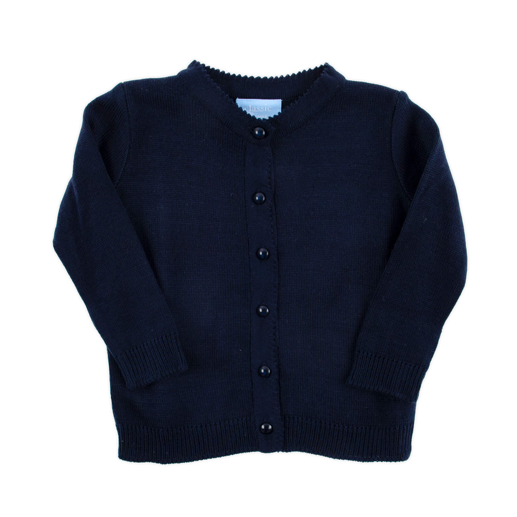 Button Up Sweater Navy - Image 6