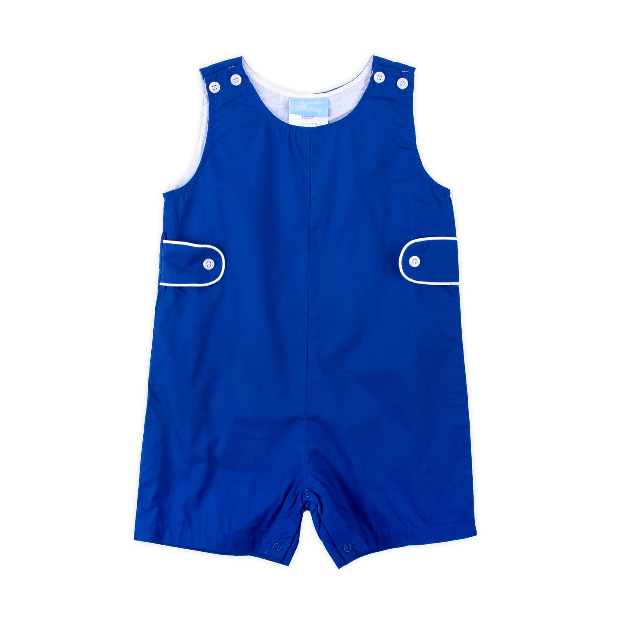Royal Blue Jon Jon with Tabs - Image 2