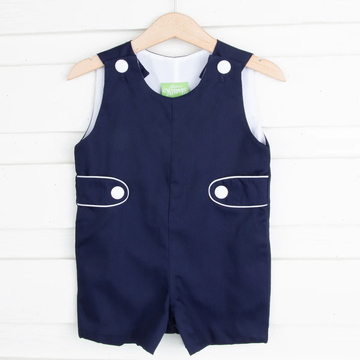 Navy Pique Jon Jon - Image 2