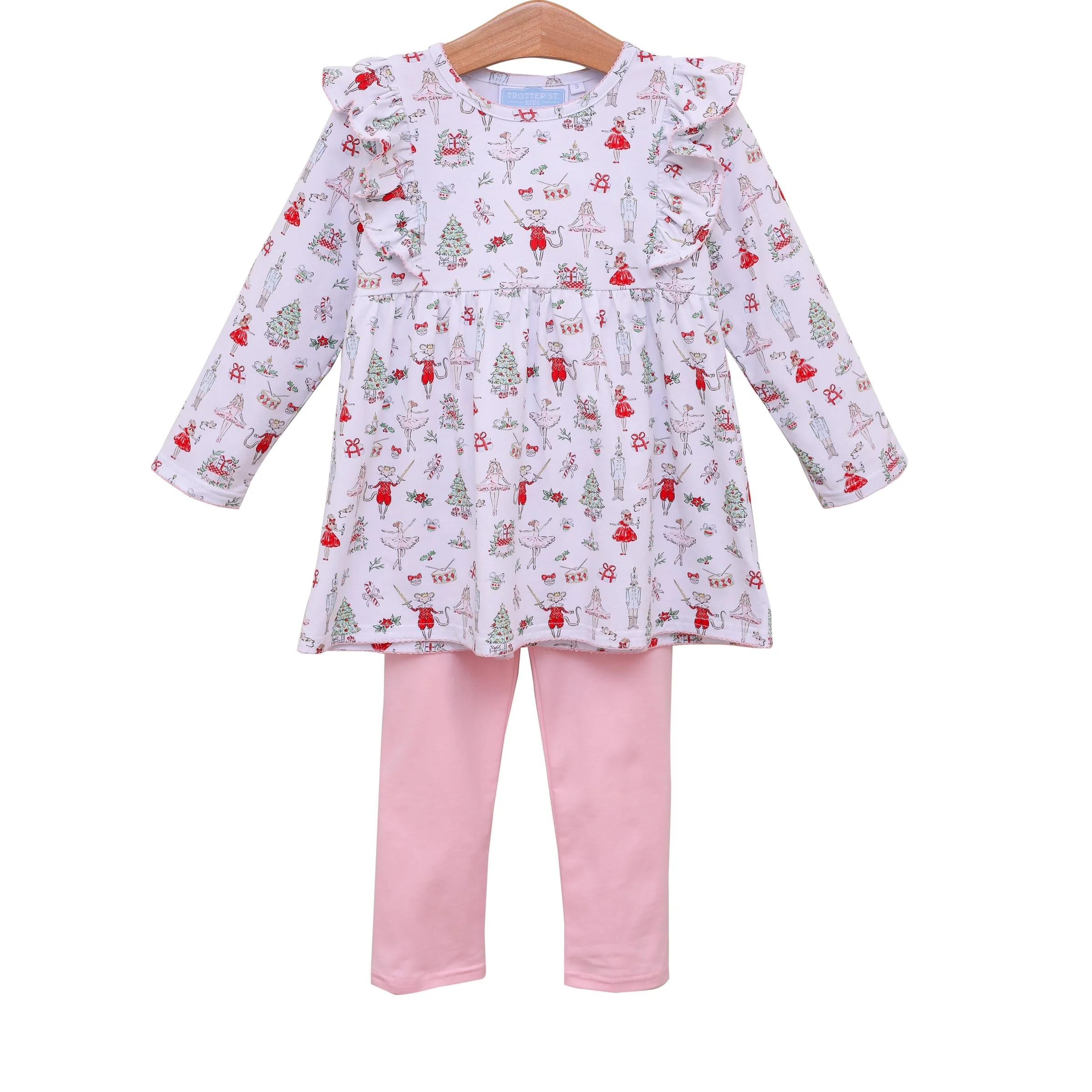 Christmas Nutcracker Knit Pant Set - Image 2