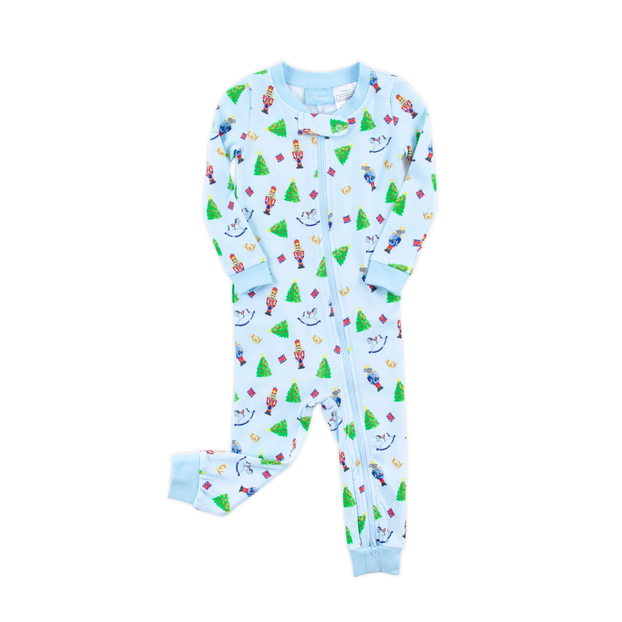 Nutcracker Blue Print Zip Sleeper - Image 2