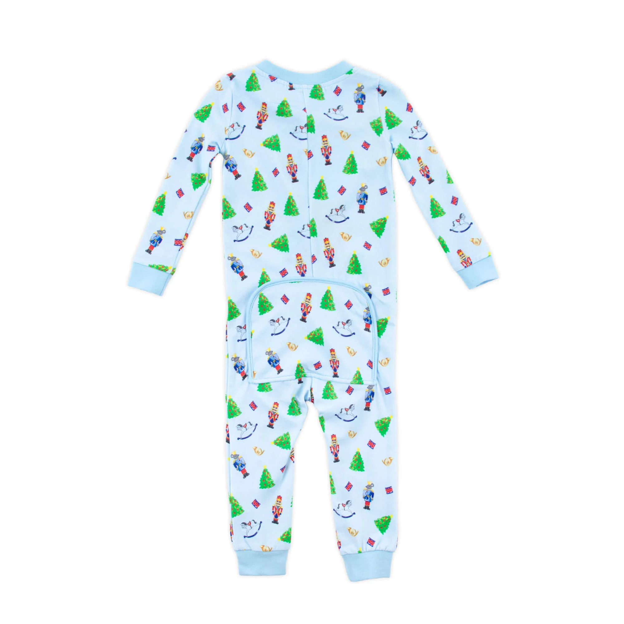 Nutcracker Blue Print Zip Sleeper - Image 4