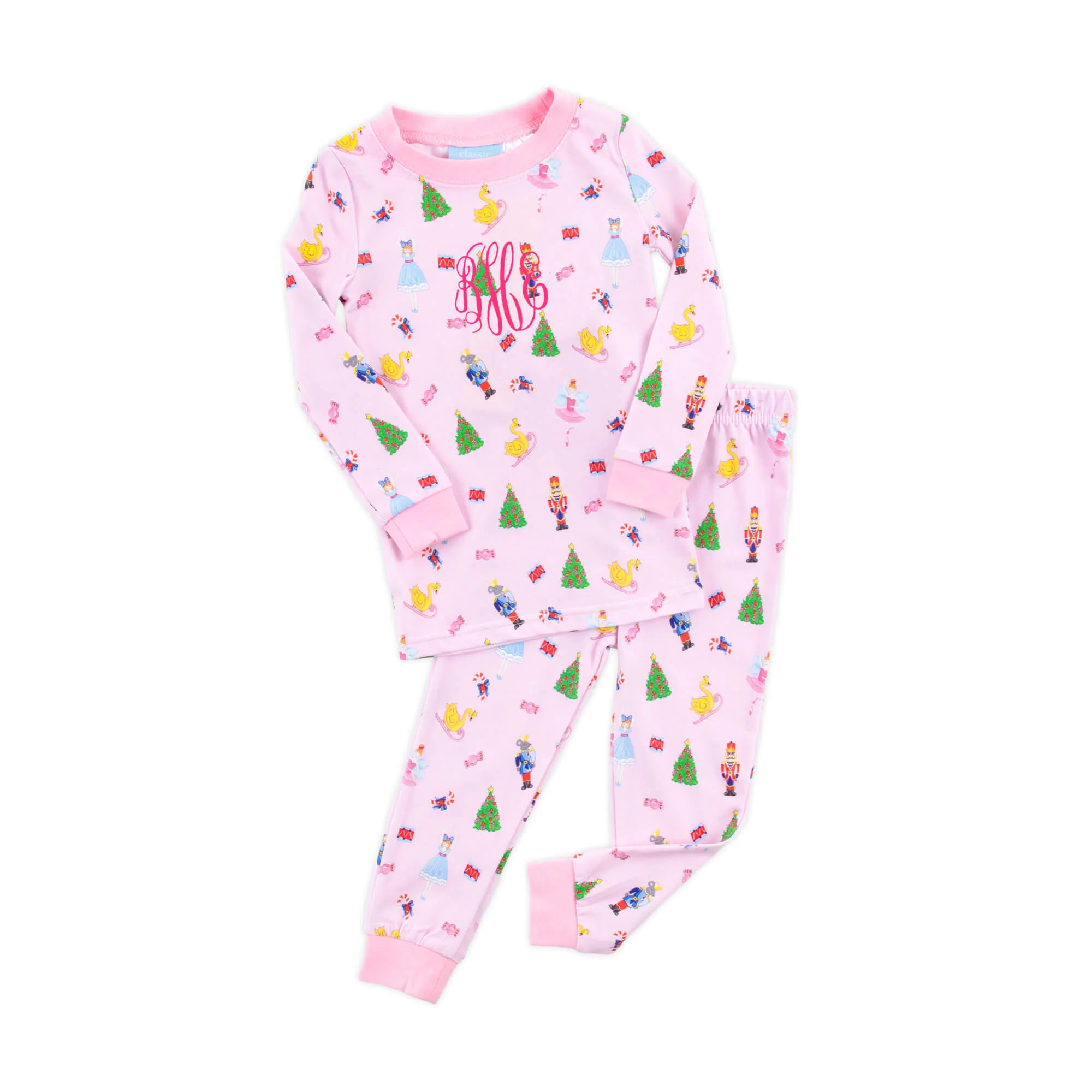 Nutcracker Pink Print Pajamas - Image 2