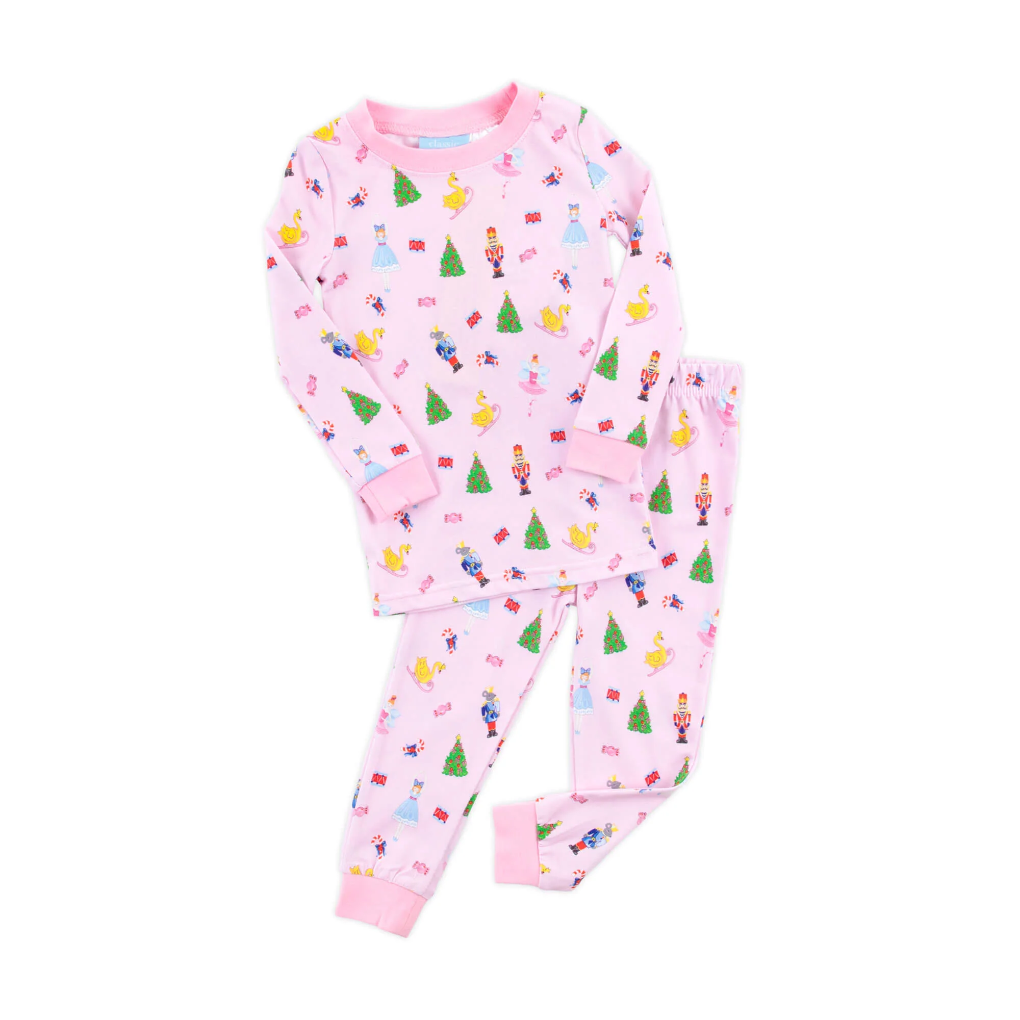Nutcracker Pink Print Pajamas - Image 4